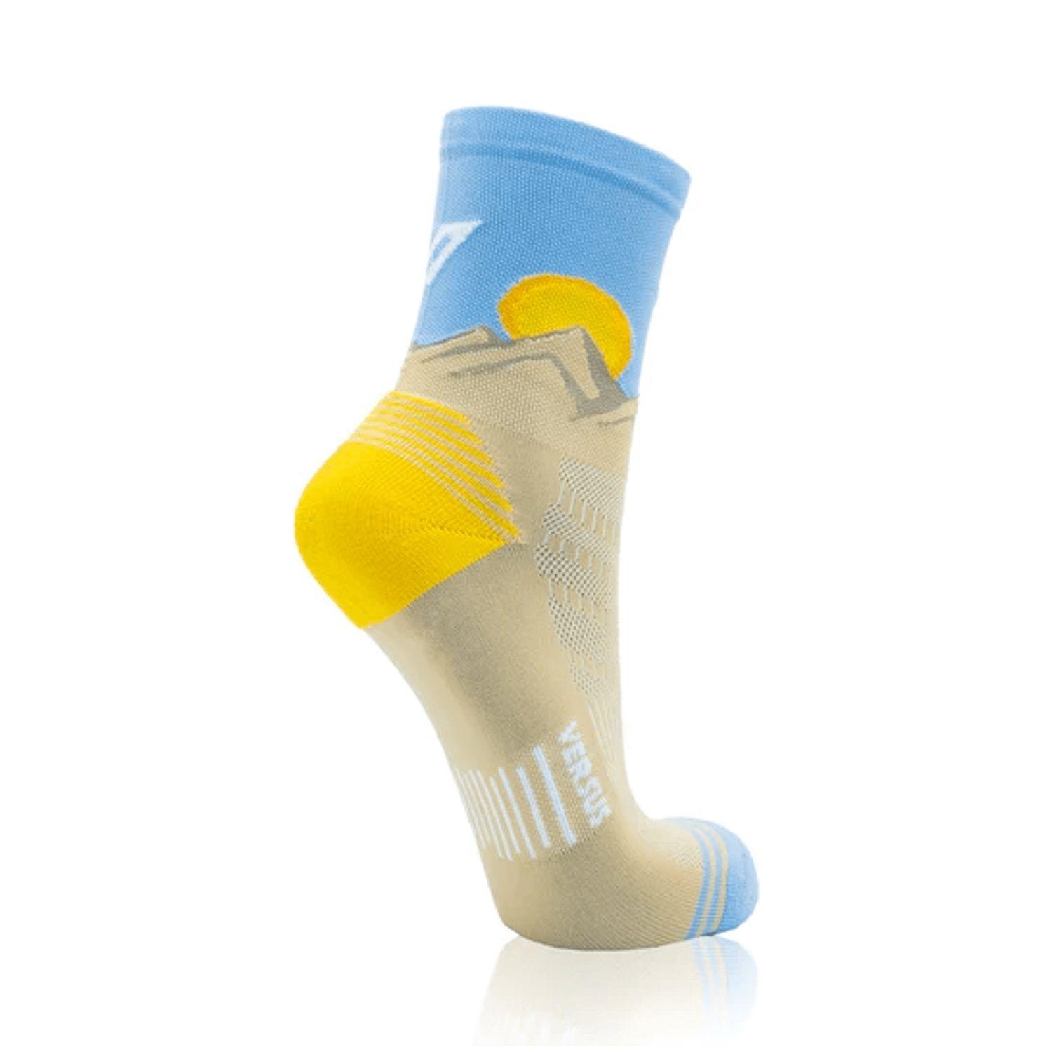 Desert Sun – Calcetín Deportivo Running Versus Socks S/M-0