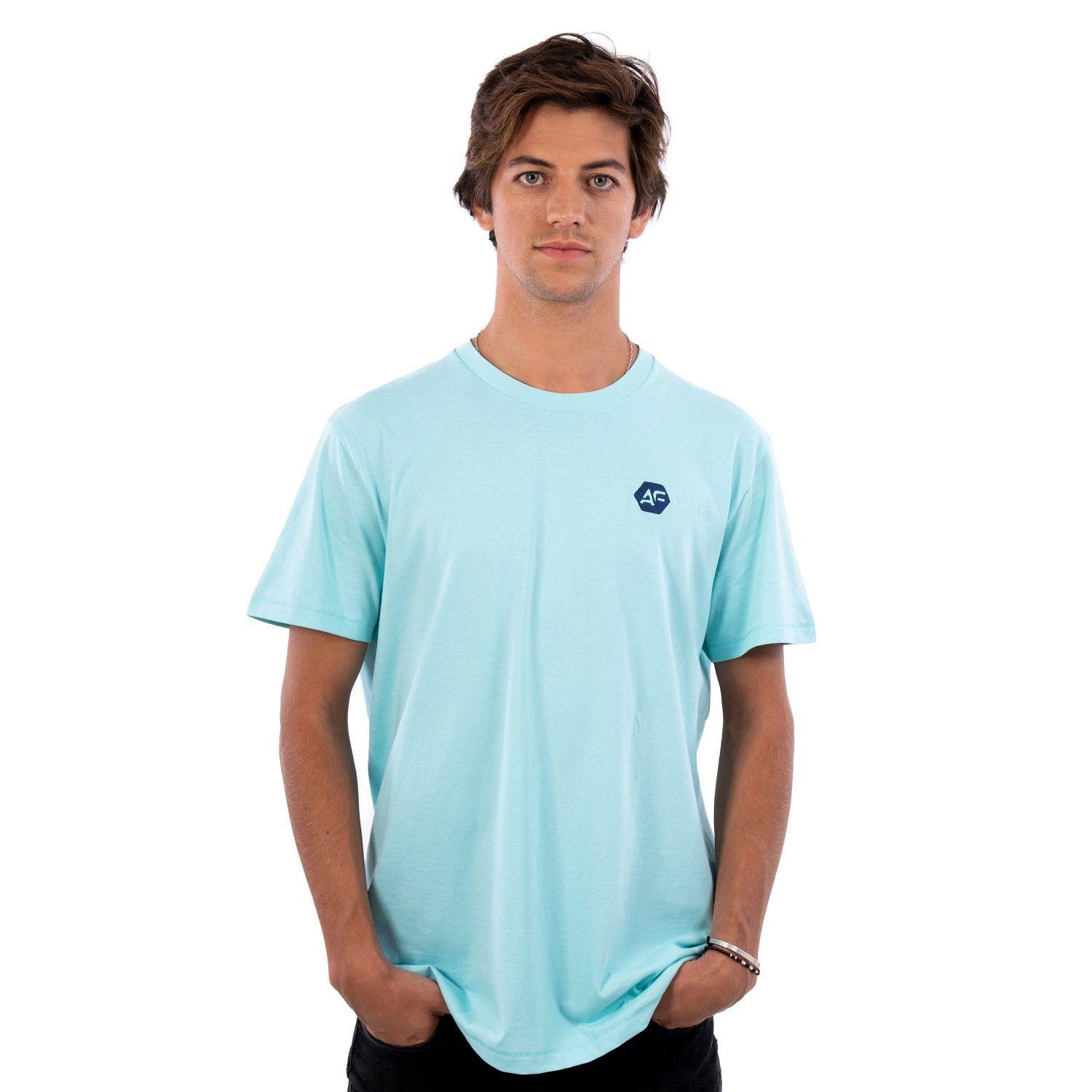 Polera Bordada Azul S - Unisex-0