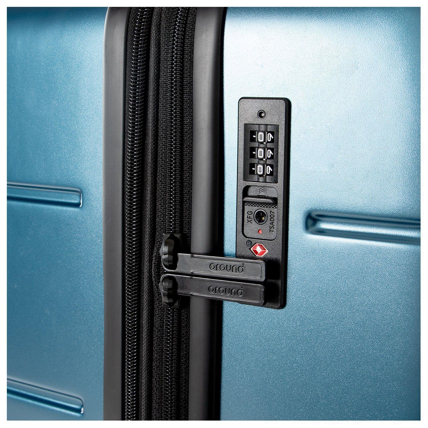 Maleta Oslo Mediana Azul-4