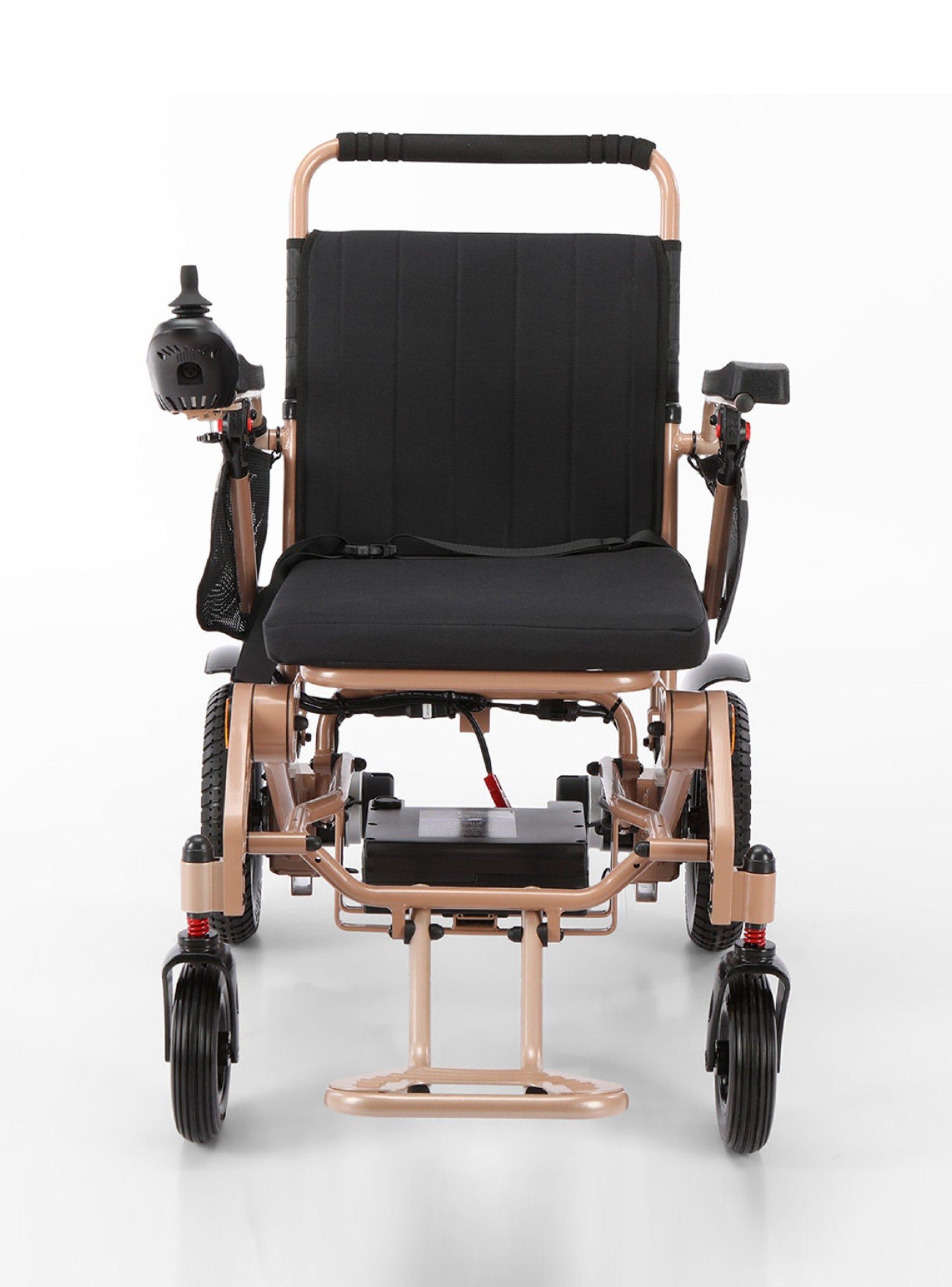 Silla de Ruedas Eléctrica Pro Ride X - Marrón-3