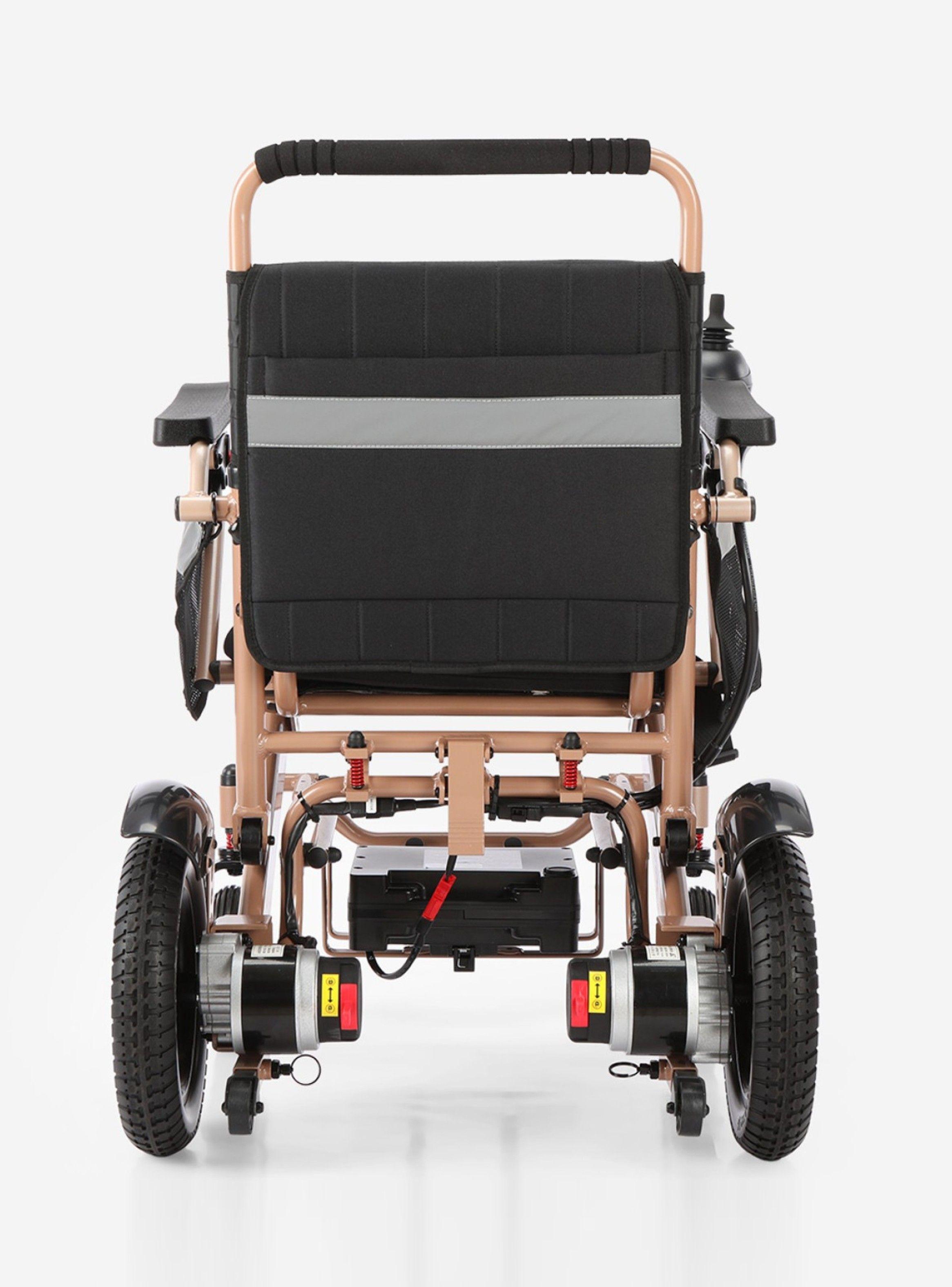 Silla de Ruedas Eléctrica Pro Ride X - Marrón-4