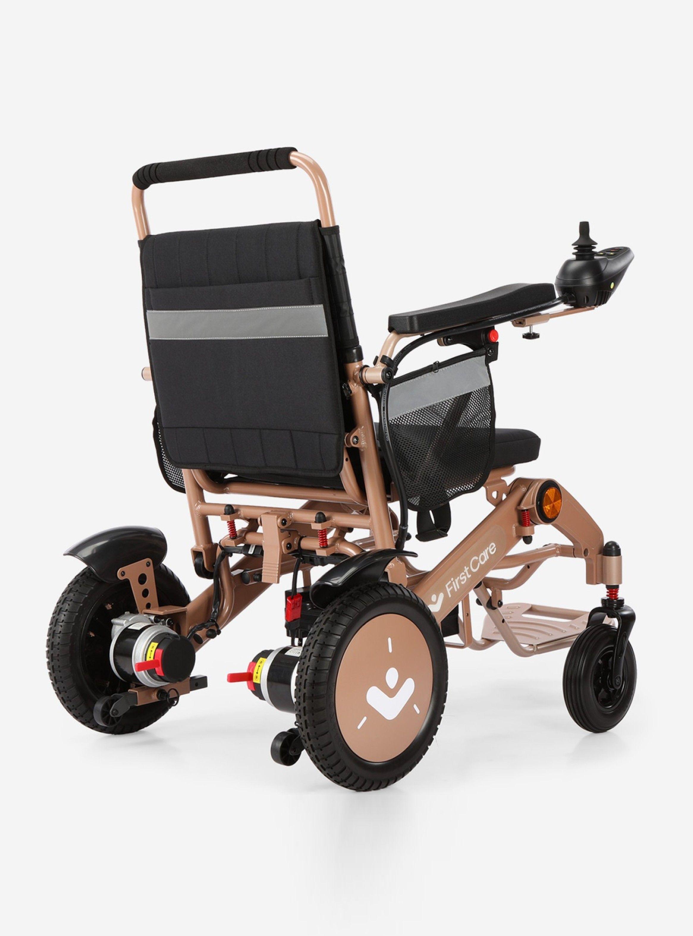 Silla de Ruedas Eléctrica Pro Ride X - Marrón-2