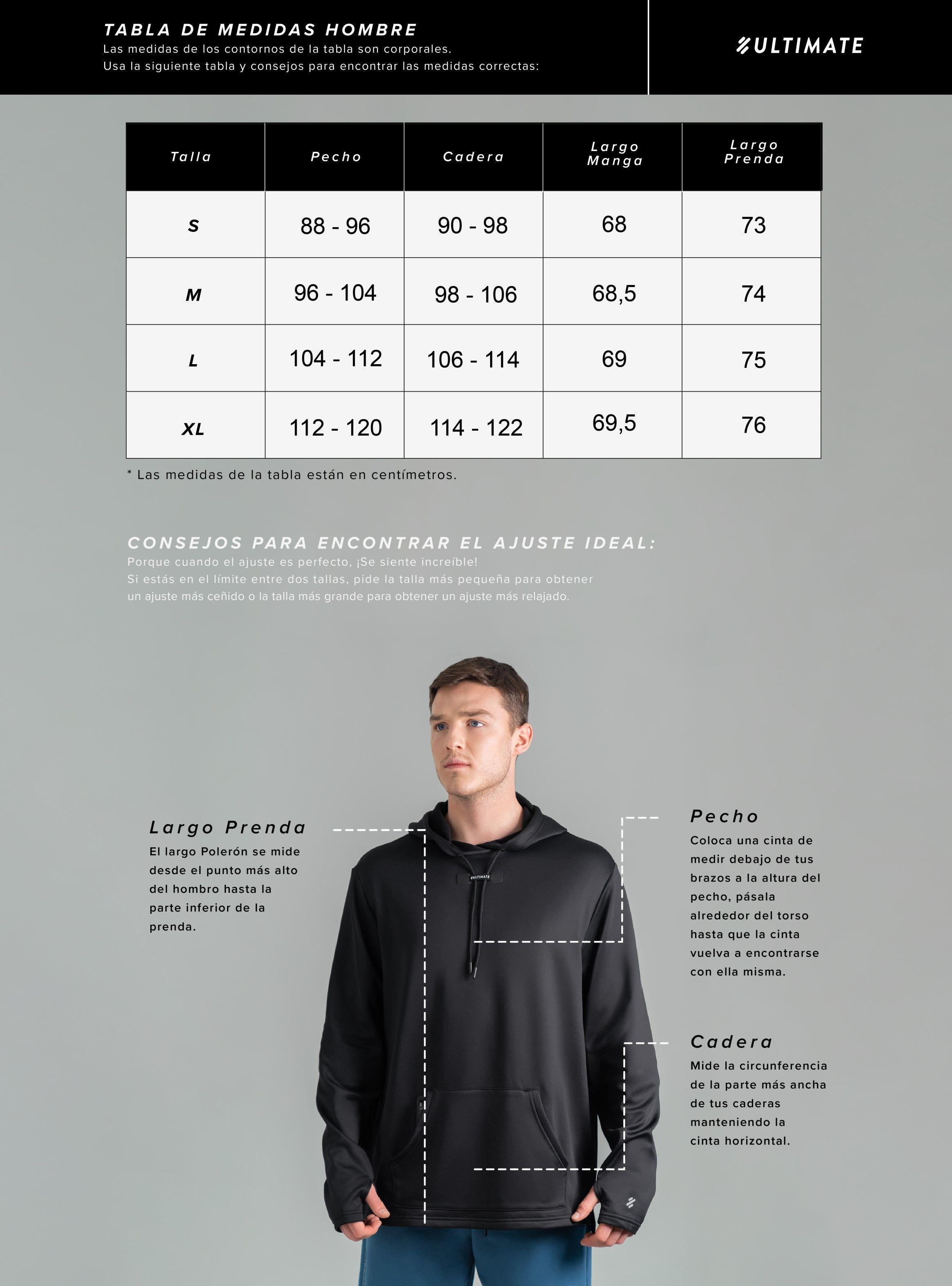 Utimate Hoodie Sport Hombre Black Sand-4