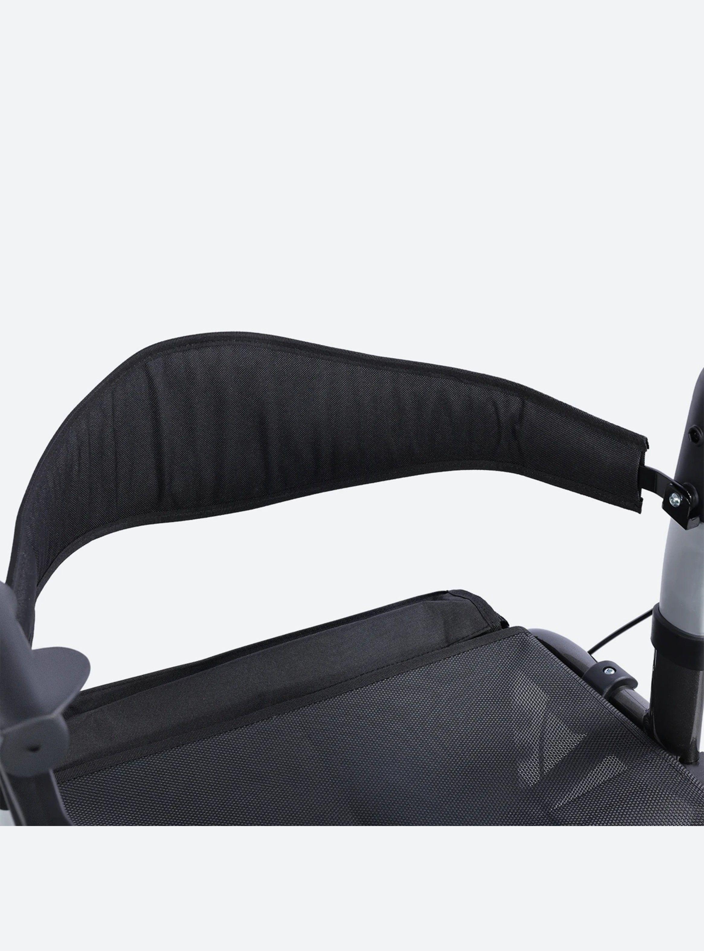 Andador 4 Ruedas Canasto Asiento y Reposapiés Pro-2