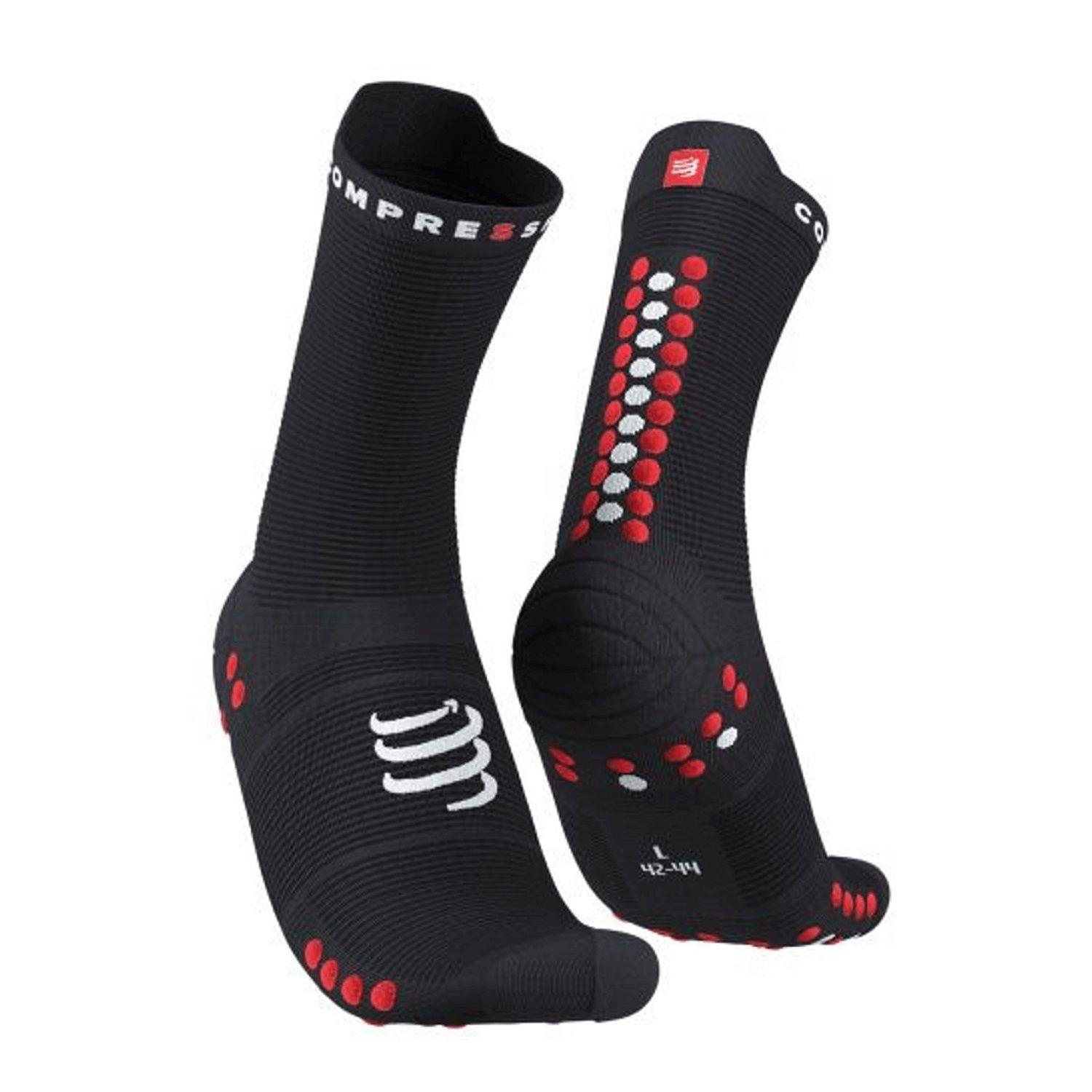 Pro Racing Socks V4.0 Run High – Calcetín Deportivo Compressport T4R-0