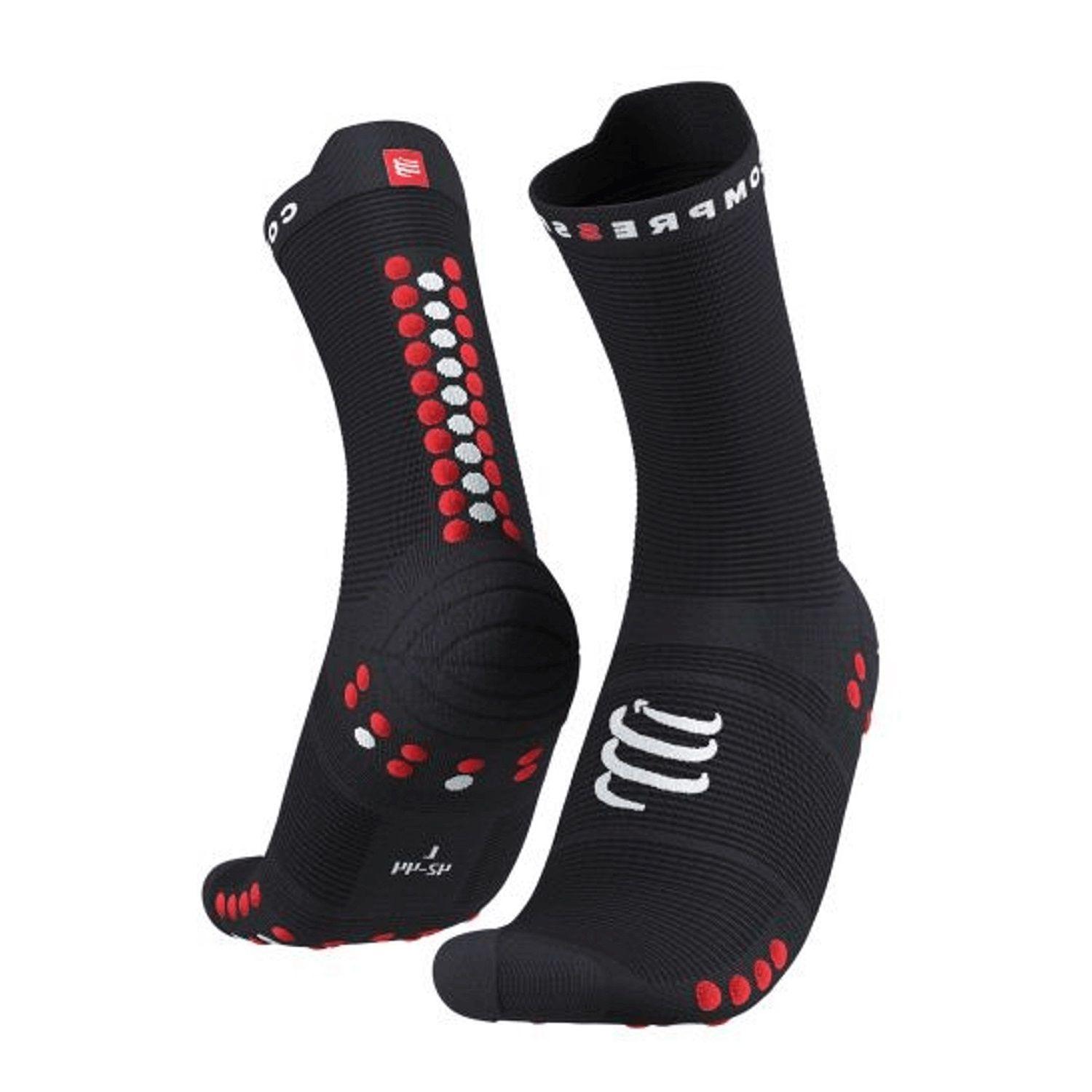 Pro Racing Socks V4.0 Run High – Calcetín Deportivo Compressport T4R-1