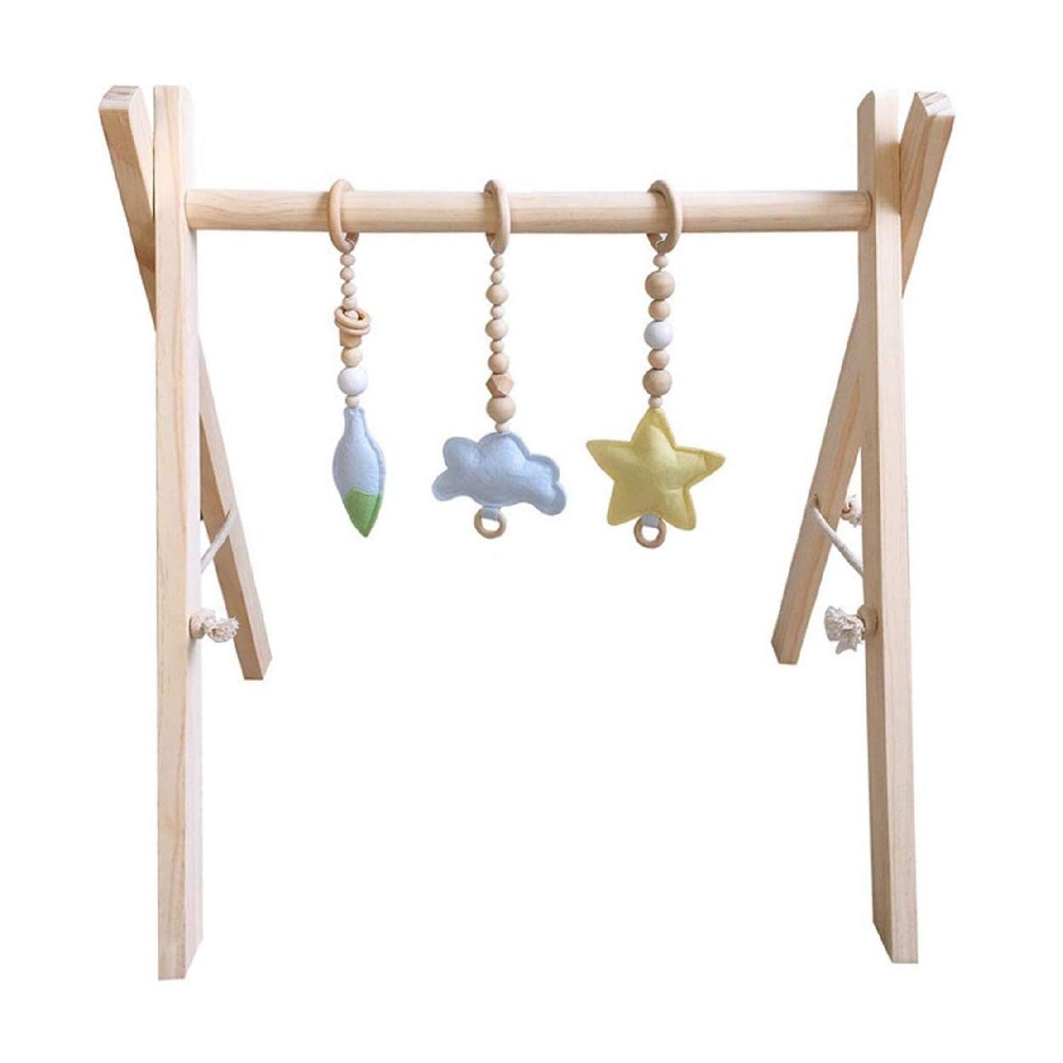 Gimnasio Para Bebés De Madera-0