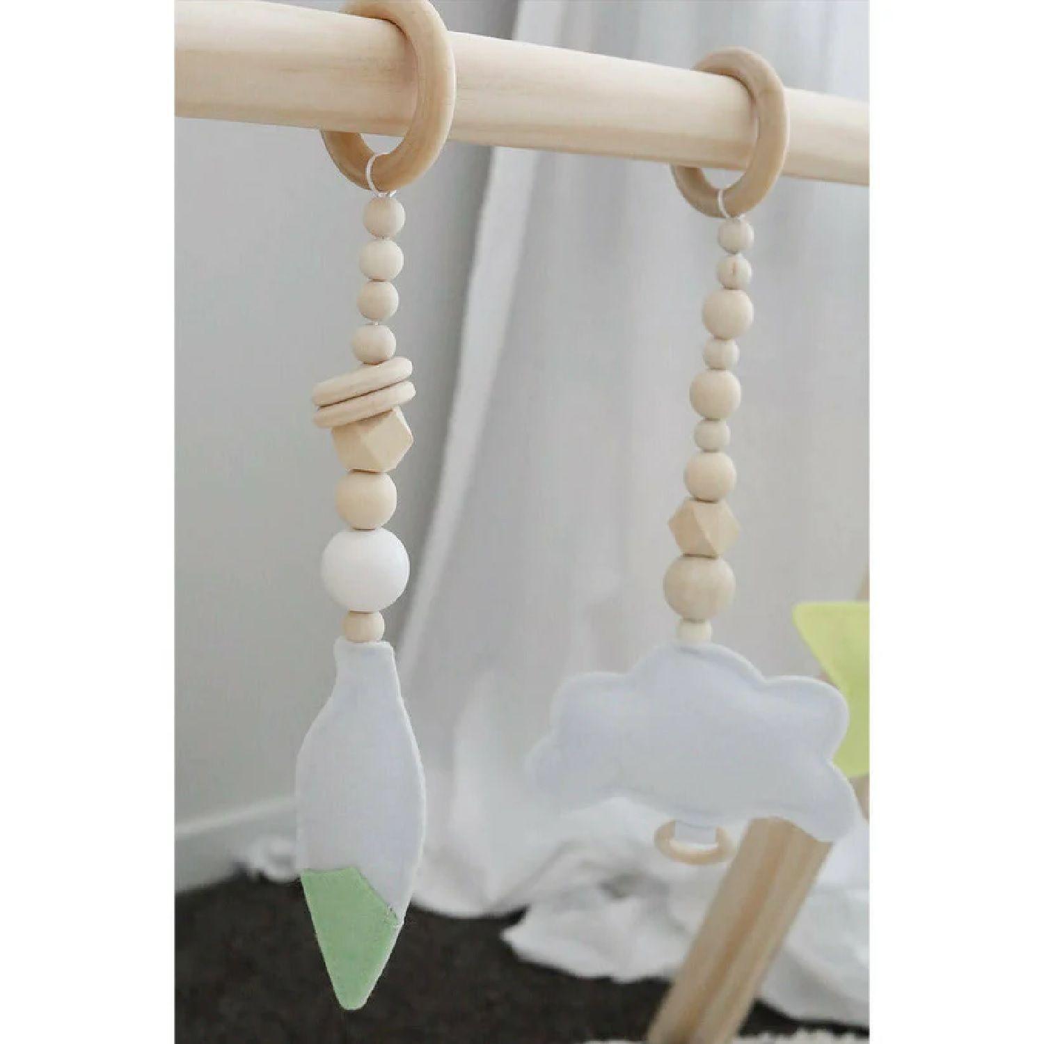 Gimnasio Para Bebés De Madera-4