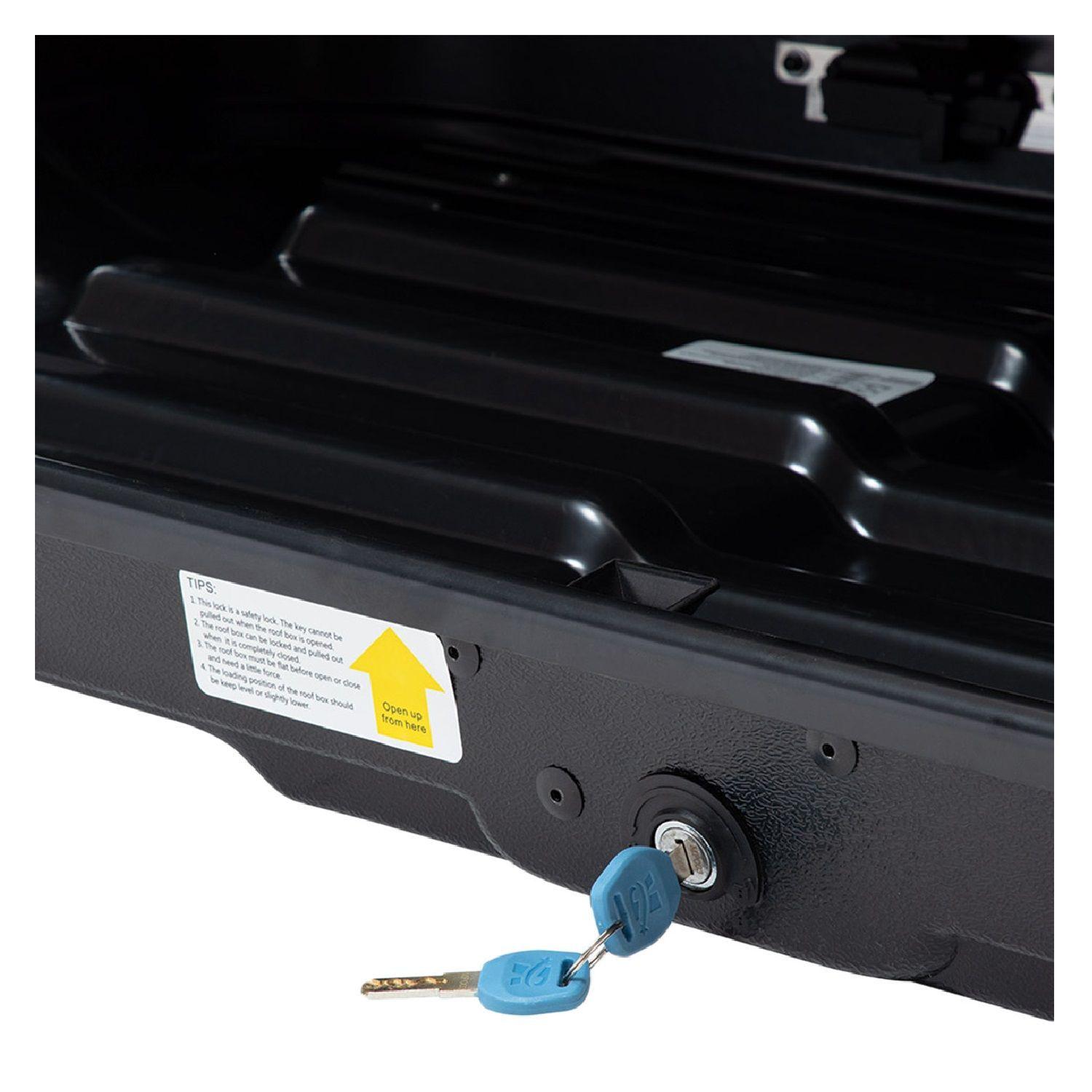 Portaequipaje Carbon 380L Anclaje Rapido-7