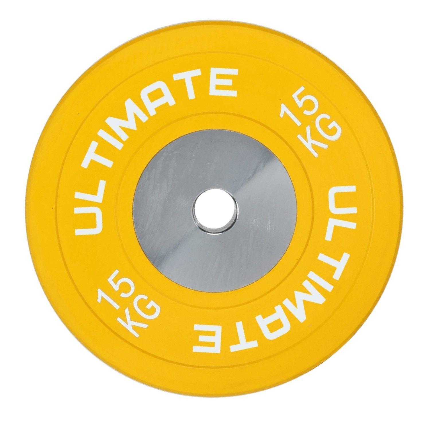Disco Olímpico Bumper Elite Competición 15 kg-0