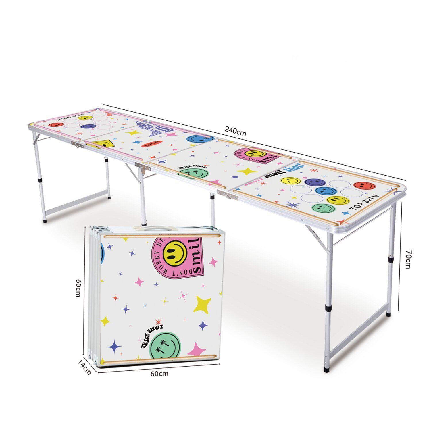 Mesa Beerpong Smiley Con Luces Led-1