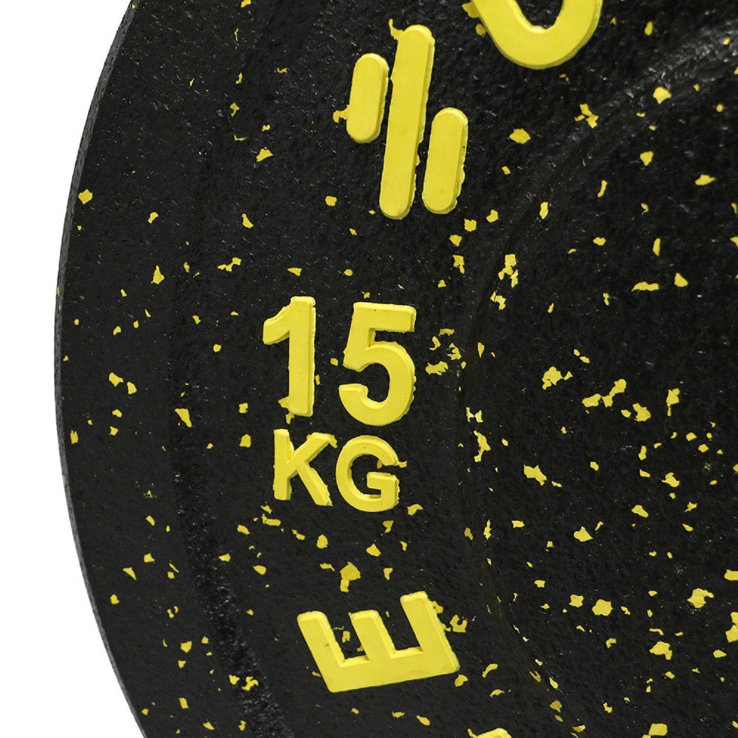 Disco Olímpico Bumper Premium 15 Kg-3