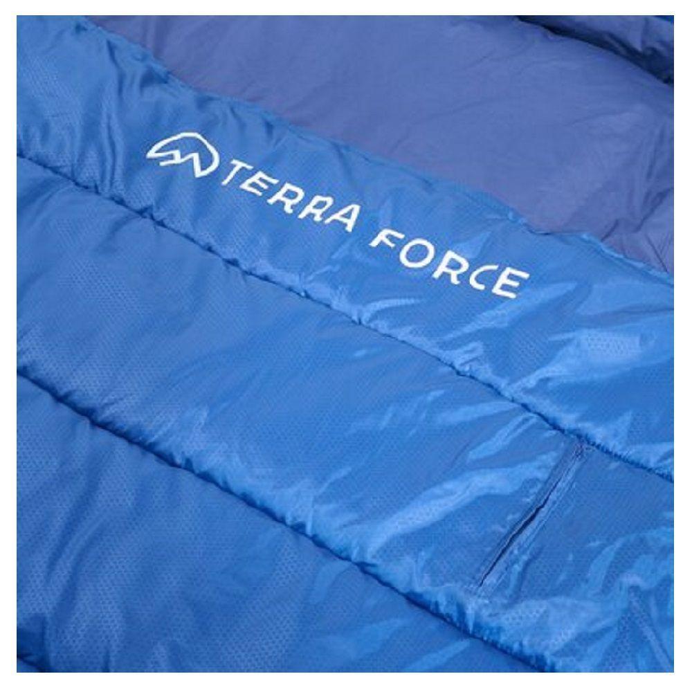 Saco De Dormir Doble Clima Frío Azul-1