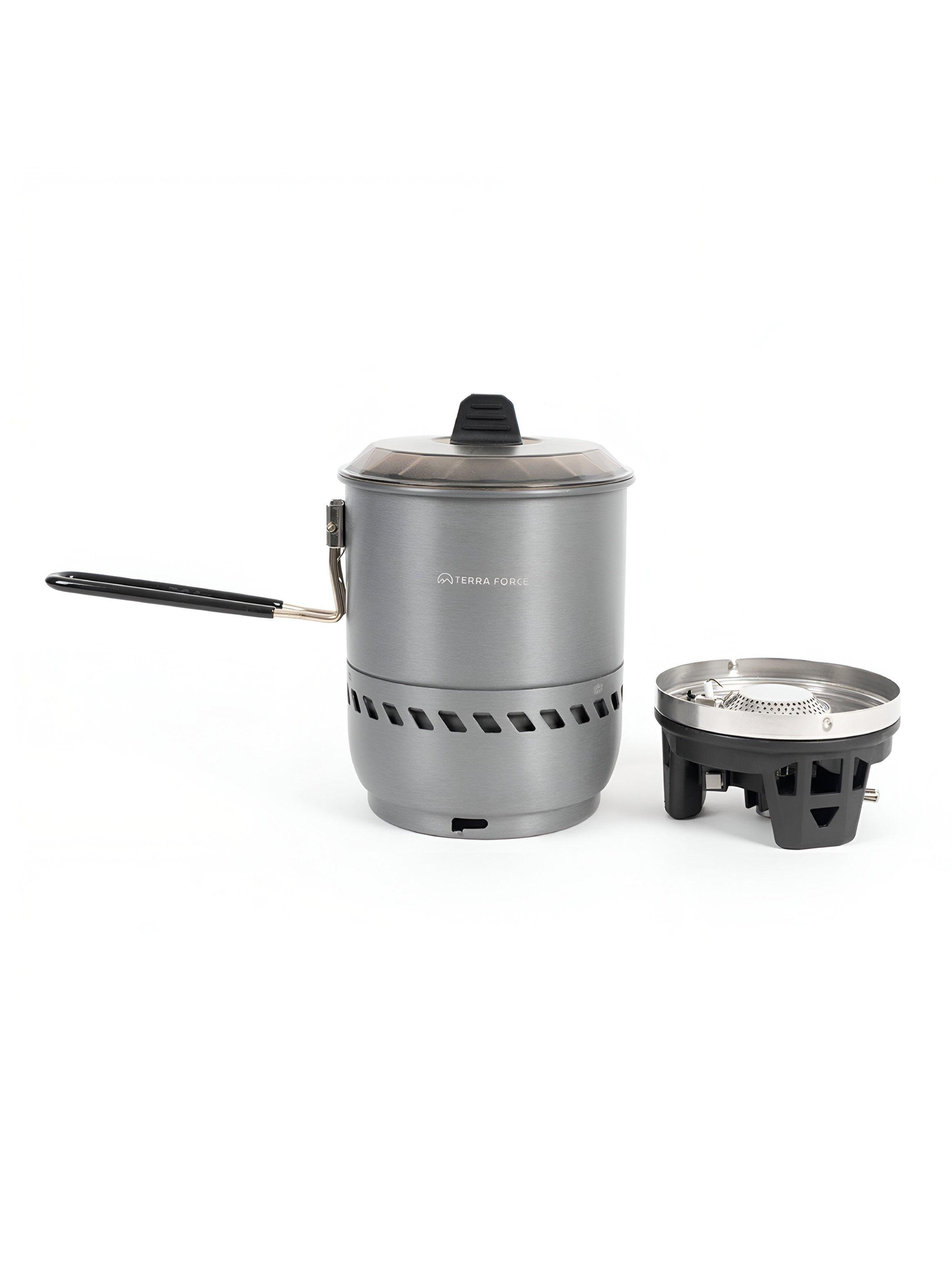 Sistema Camping Olla + Cocinilla Ebullición Rápida Cook-Tech Pro 1,7 L-7
