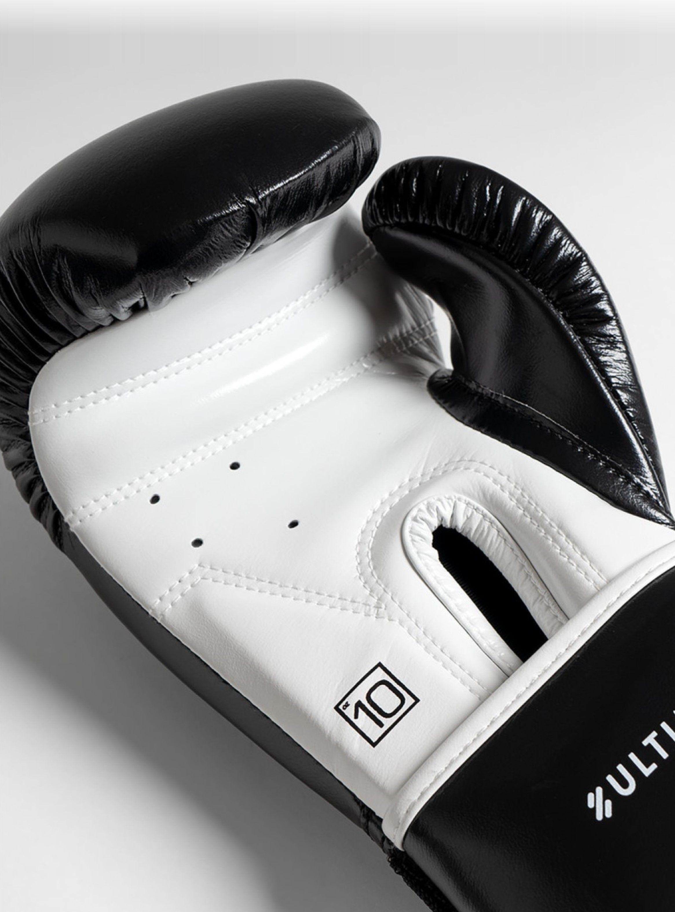 Guante Boxeo Ali - Black and White 12 Oz-2
