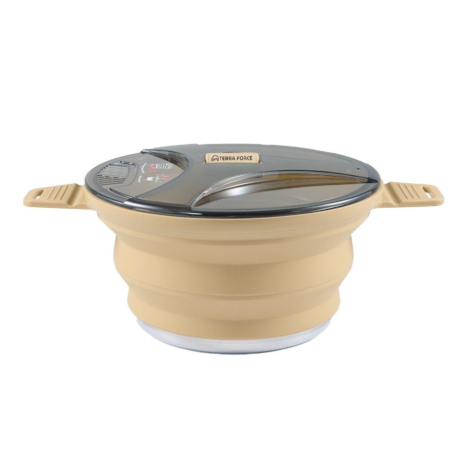 Olla Camping Plegable Silicona 2.5 L-0