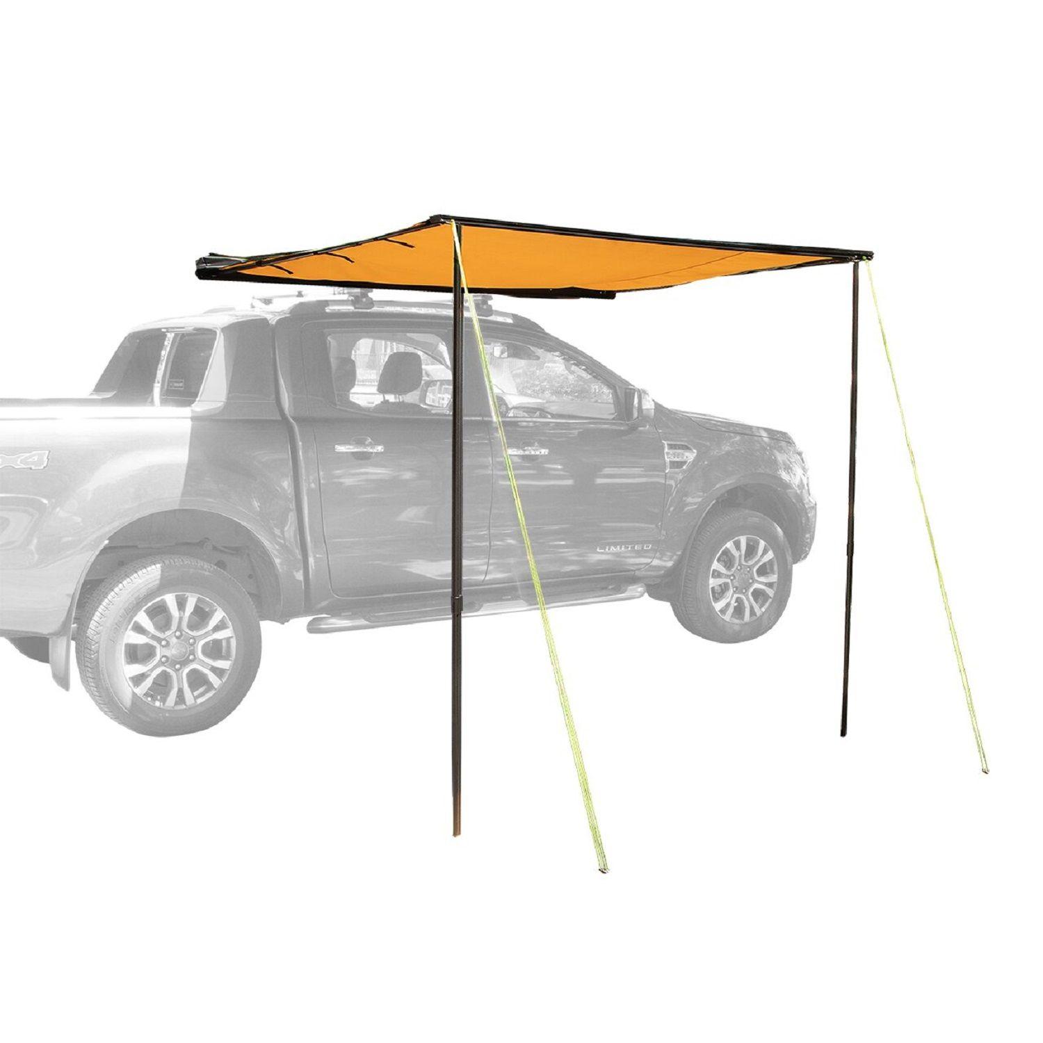 Toldo Lateral Retractil Camping 2x2 Naranjo-0