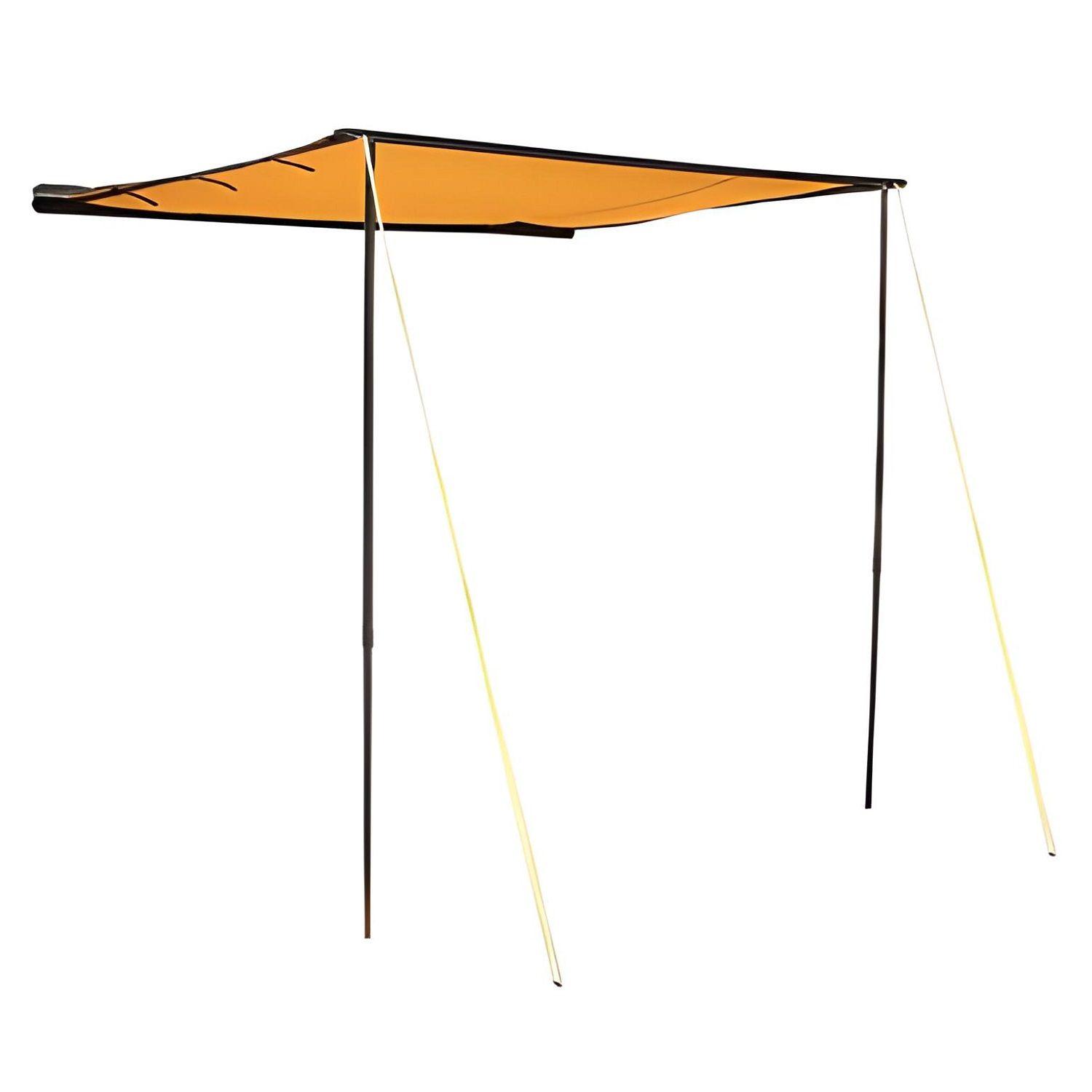 Toldo Lateral Retractil Camping 2x2 Naranjo-3