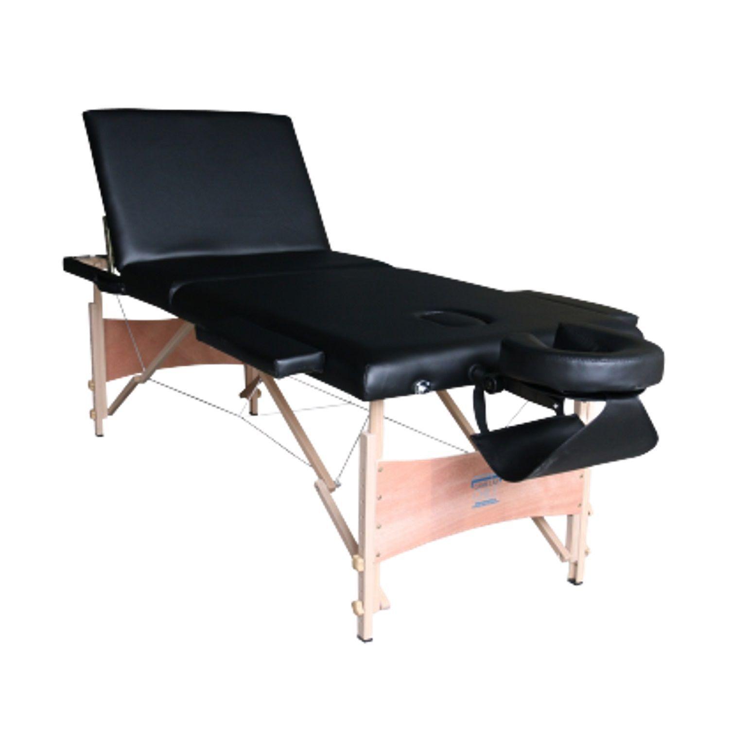 Camilla plegable M1 Pro Ruedas Negro-0