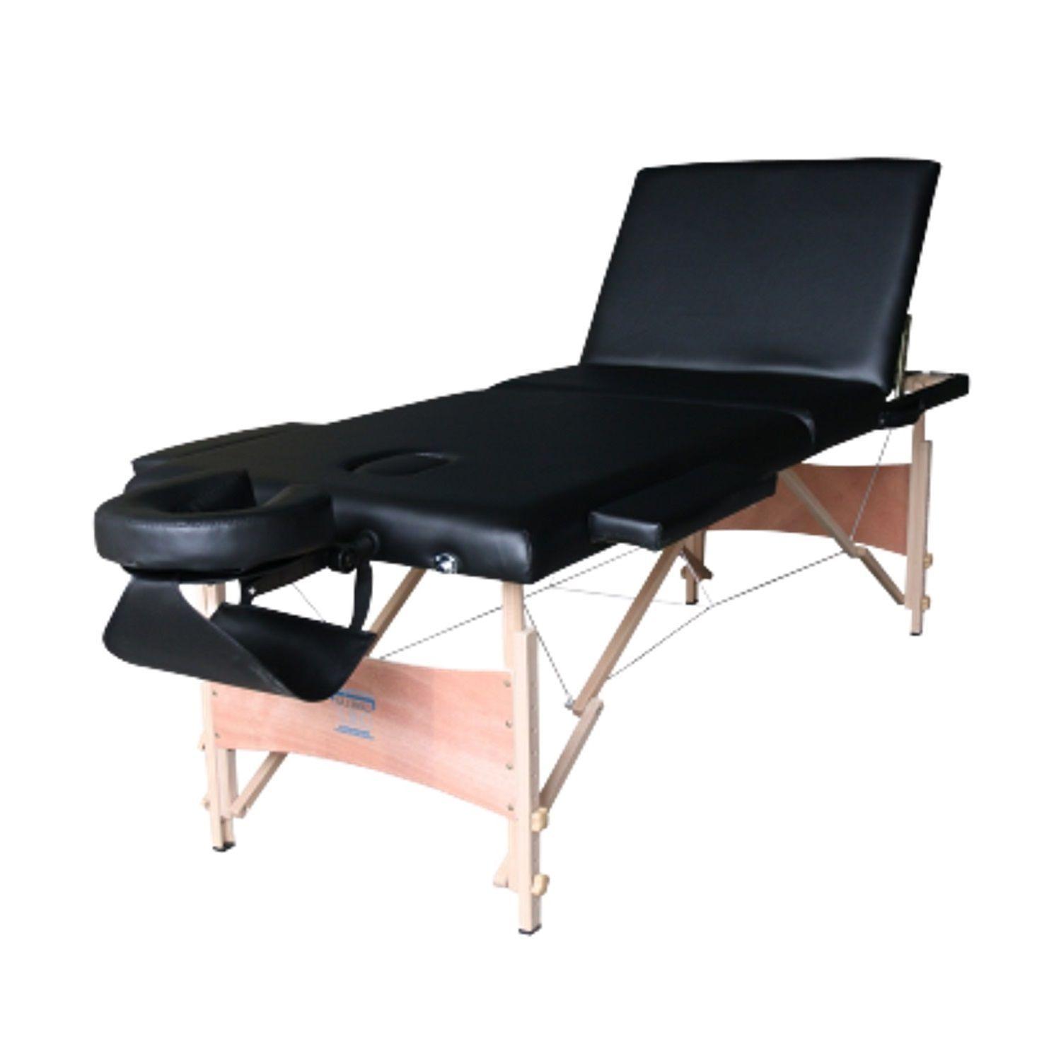 Camilla plegable M1 Pro Ruedas Negro-1