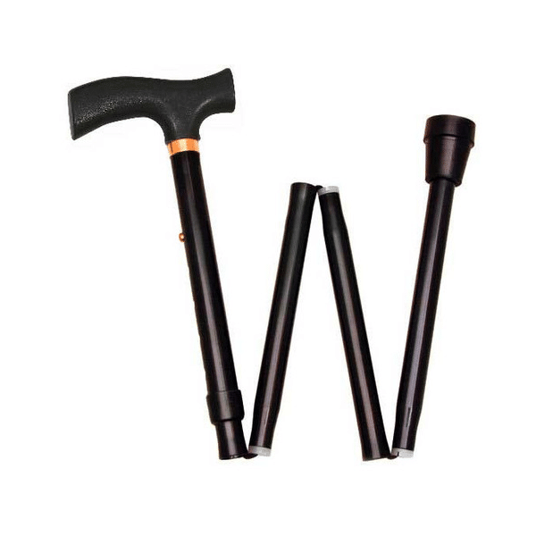 Bastón de Apoyo T Plegable Aluminio Ultra Ligero-1