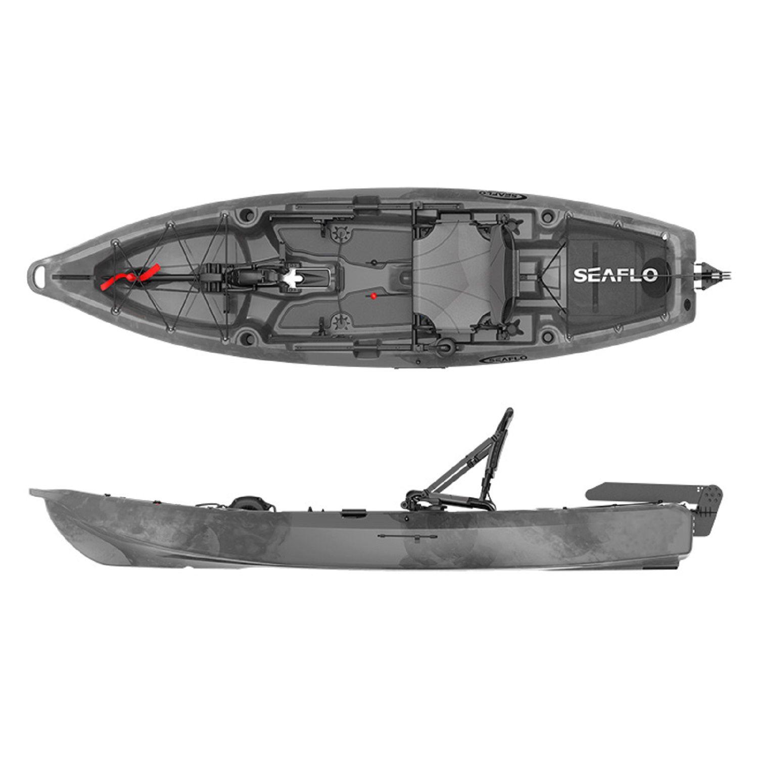 Kayak 1 persona Pedales Gris-0