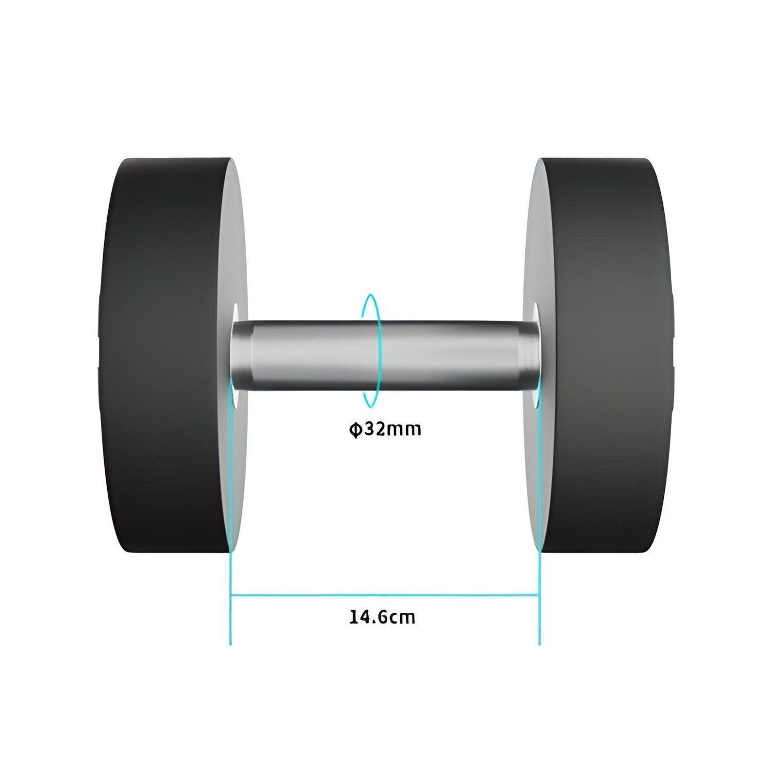 Mancuerna Redonda PU 25 KG-1