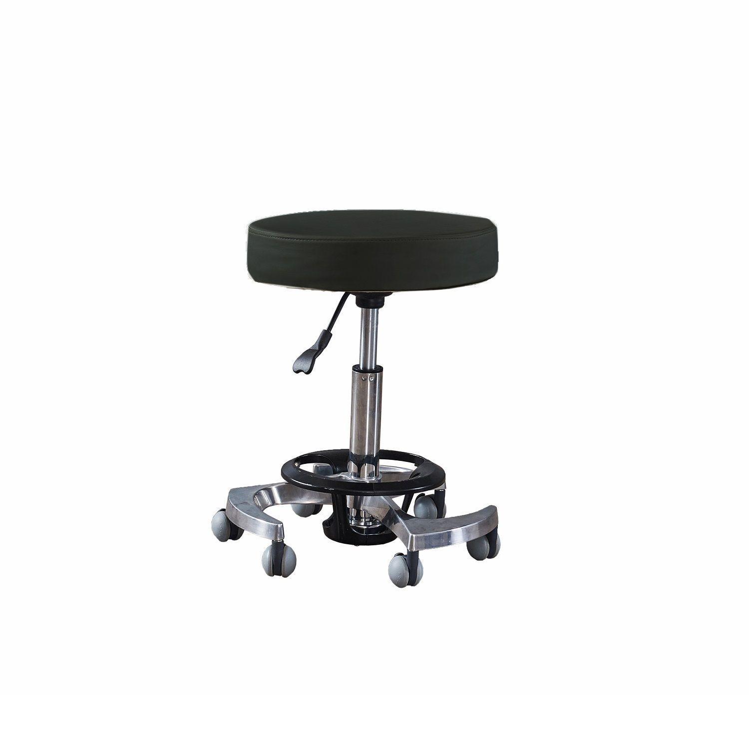 Piso Taburete con Ruedas C1 - Negro-0