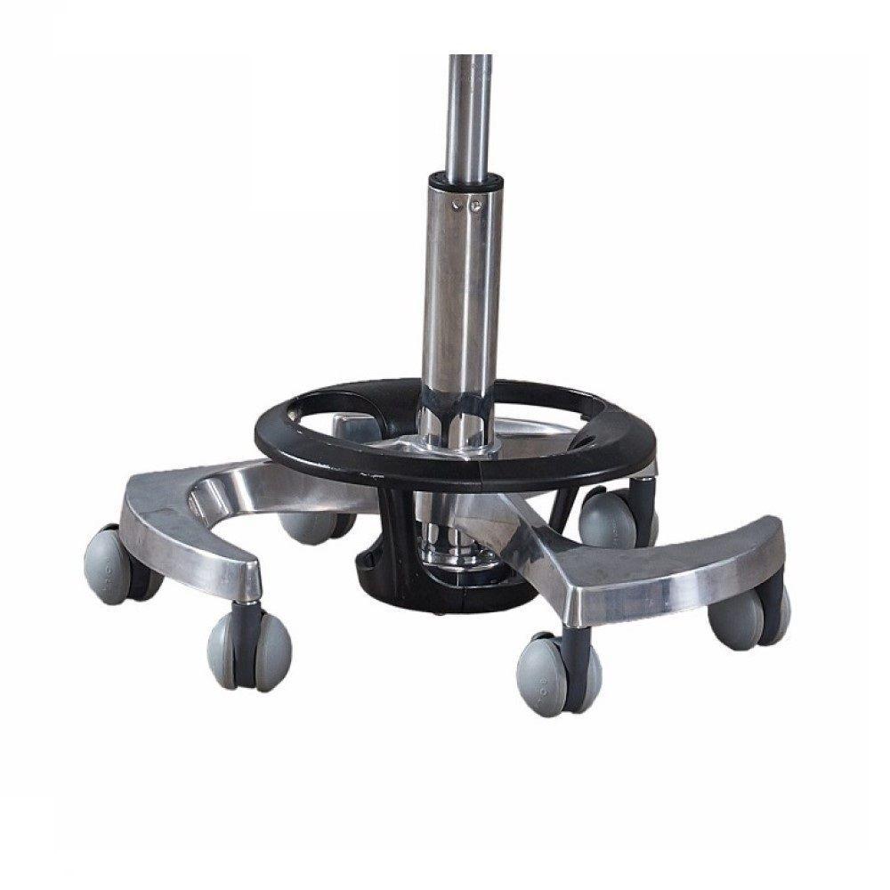 Piso Taburete con Ruedas C1 - Negro-1