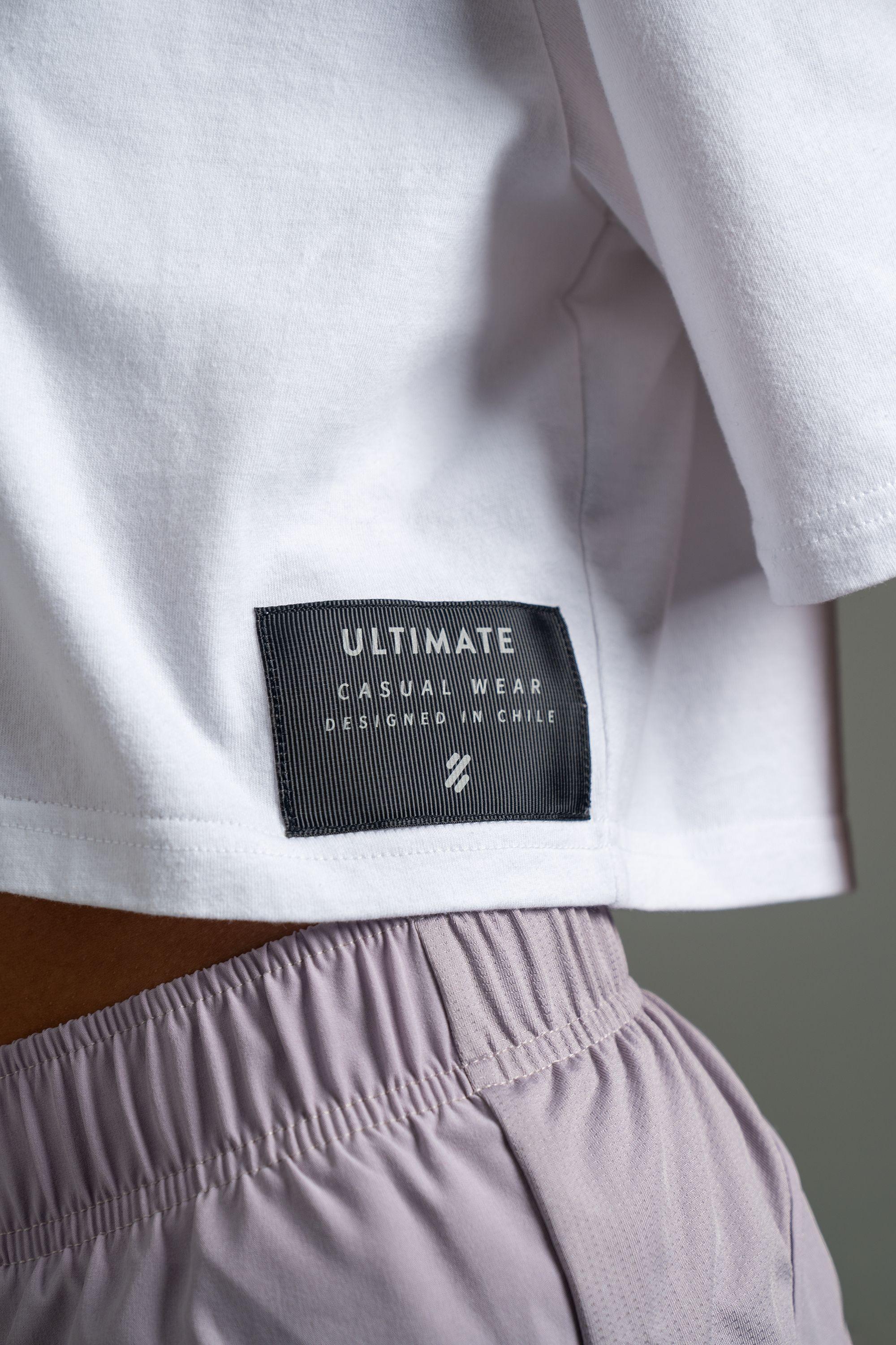 Ultimate Polera MC Mujer Blanc The Blanc-5