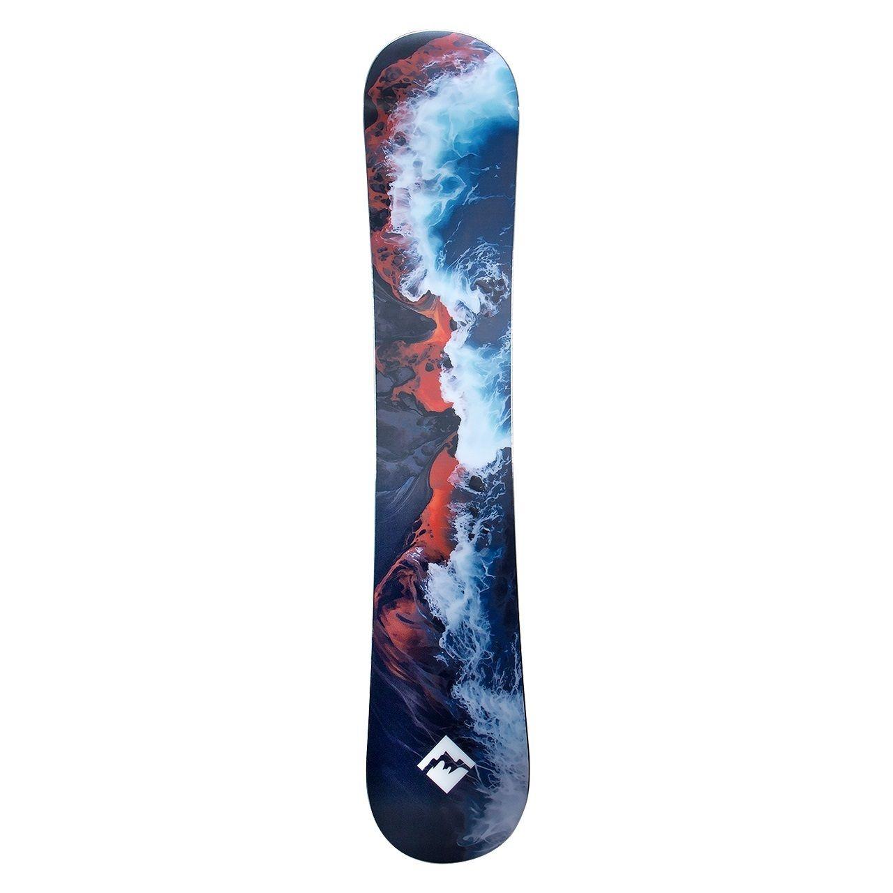Tabla Snowboard All Mountain Camber Magma 157 Cm-1