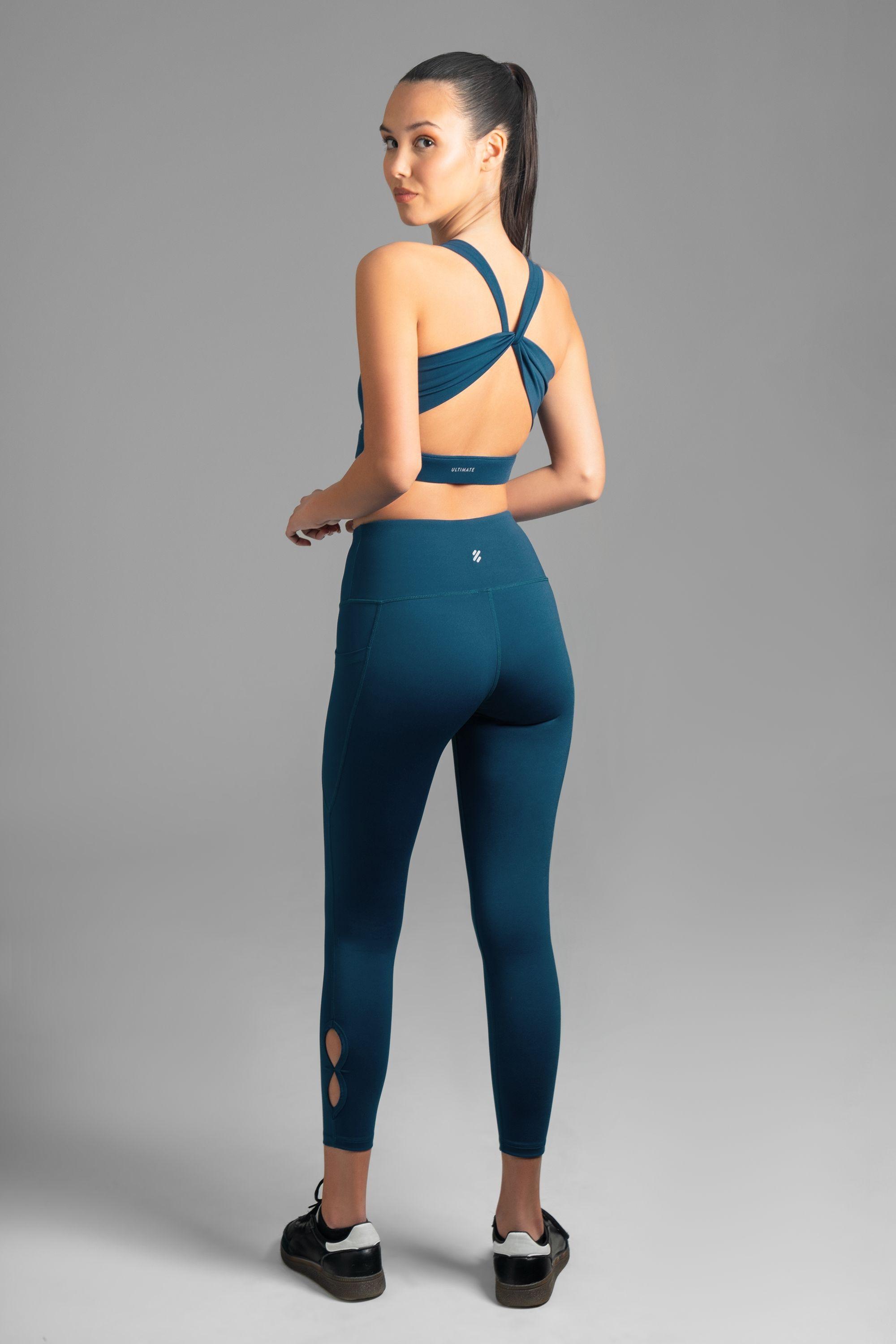 Ultimate Legging 7/8 Mujer Blue Opal-2
