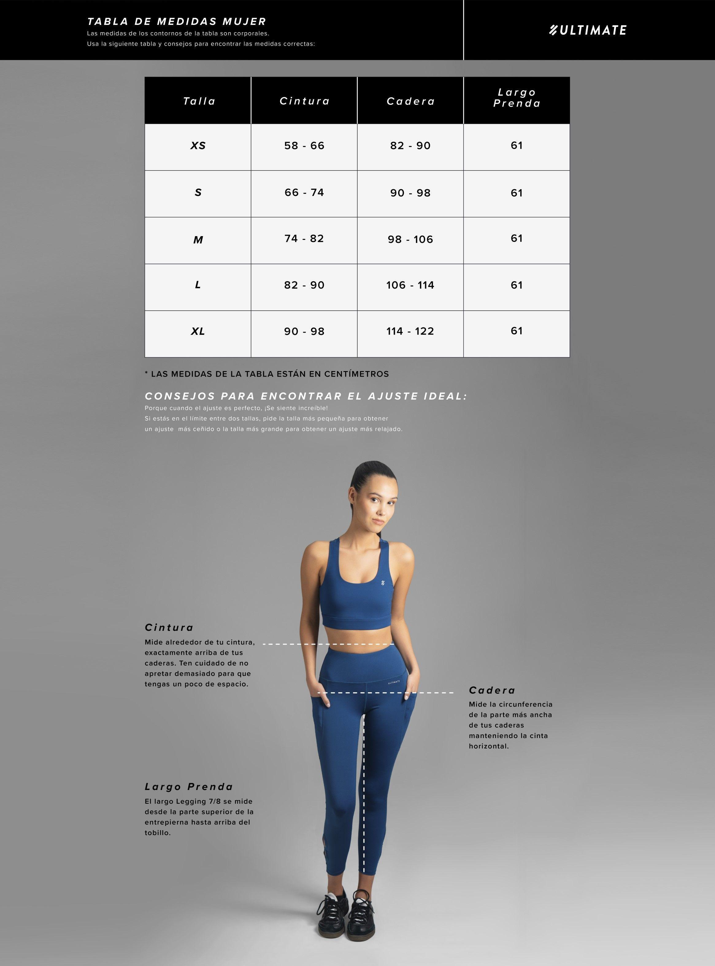 Ultimate Legging 7/8 Mujer Blue Opal-6
