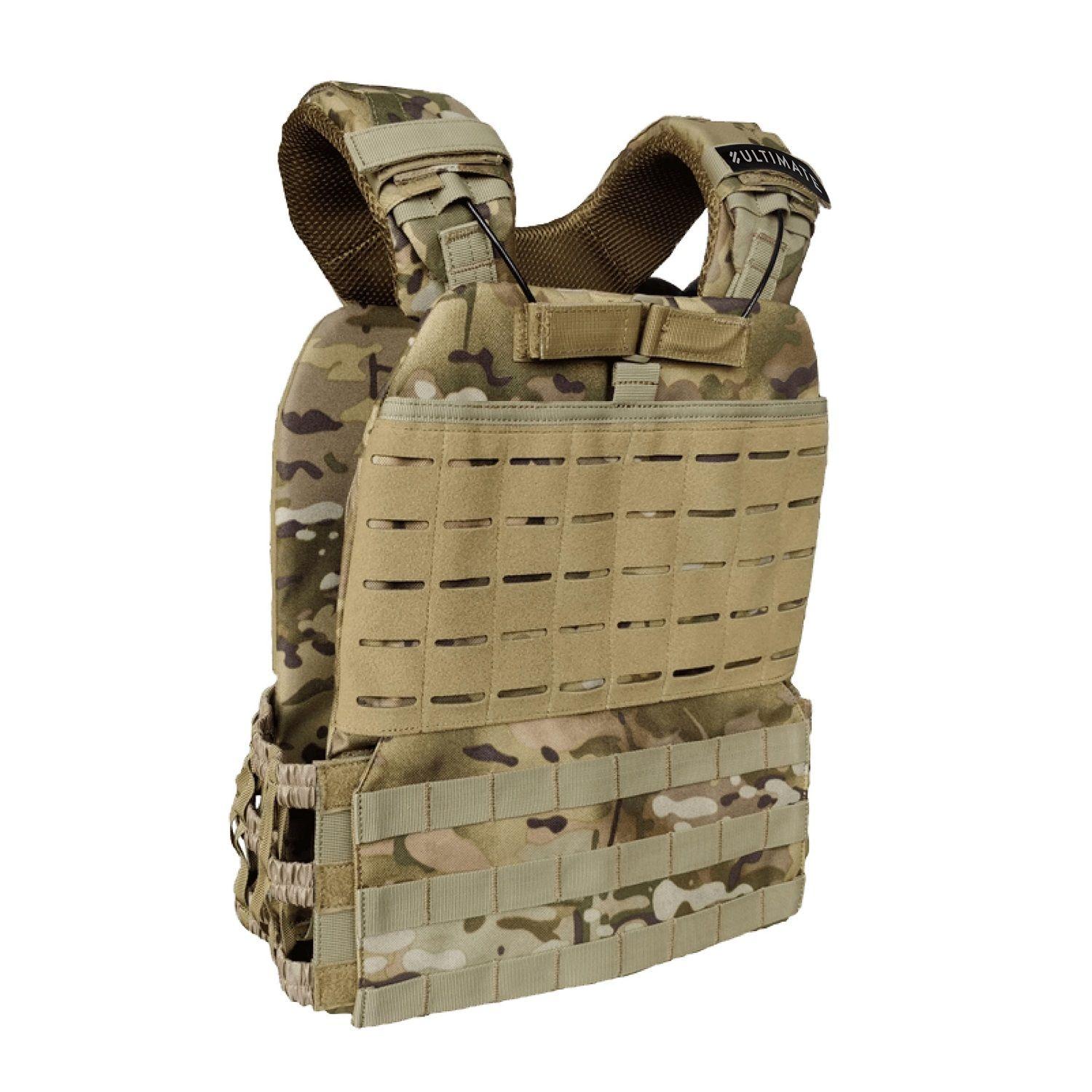 Chaleco Peso 10 kg Elite Táctico Intercambiable – Camuflaje-0