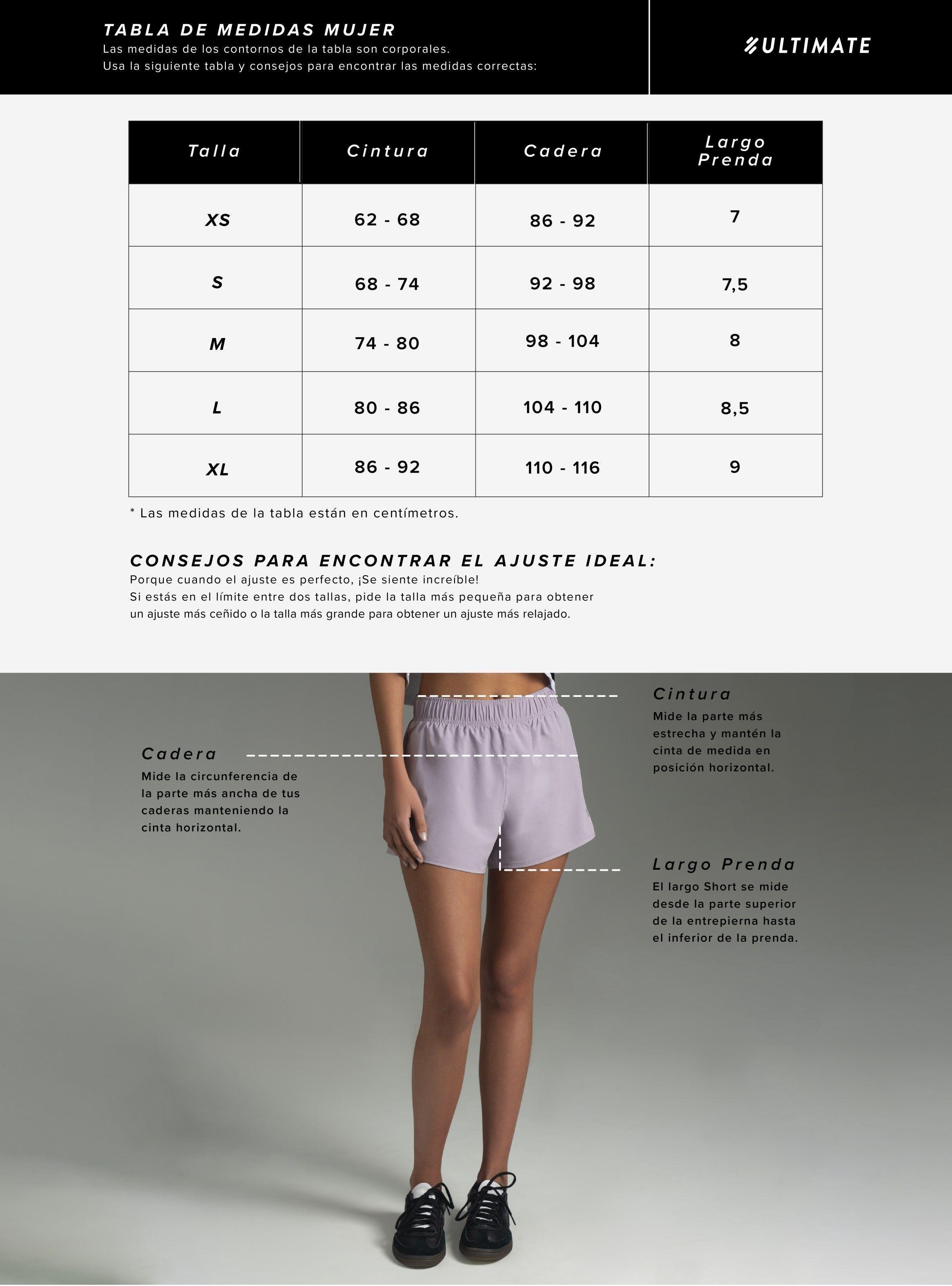 Ultimate Short Mujer Light Purple-5