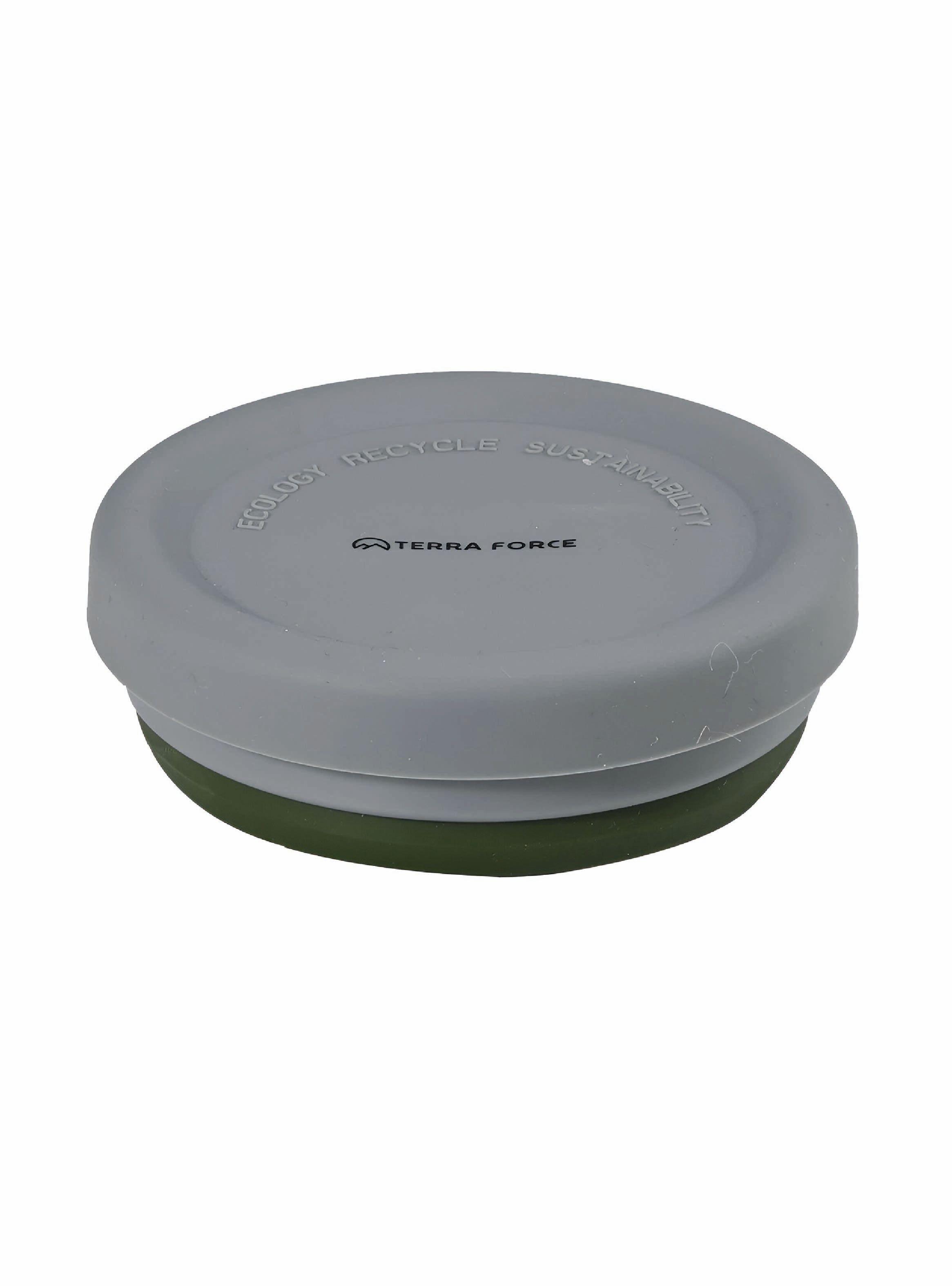 Set Tetera y Potes Silicona Plegable Camping Militar-6