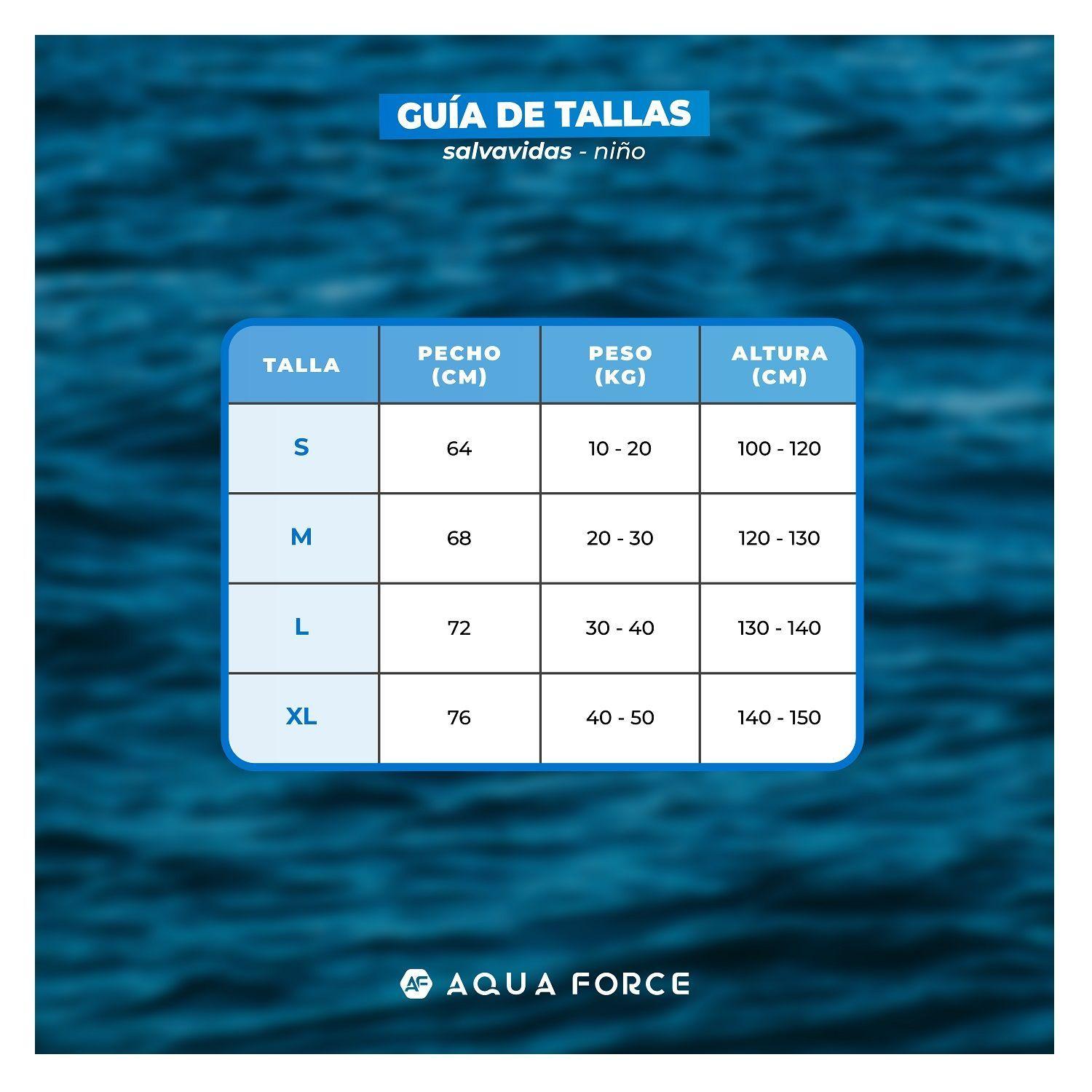 Chaleco Salvavidas Niños Wonder XL-5