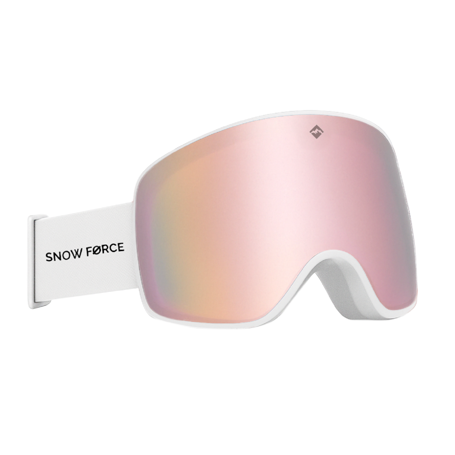 Antiparras Magnéticas Ski & Snowboard North Pole / Rosa - Blanco - Blanco-0