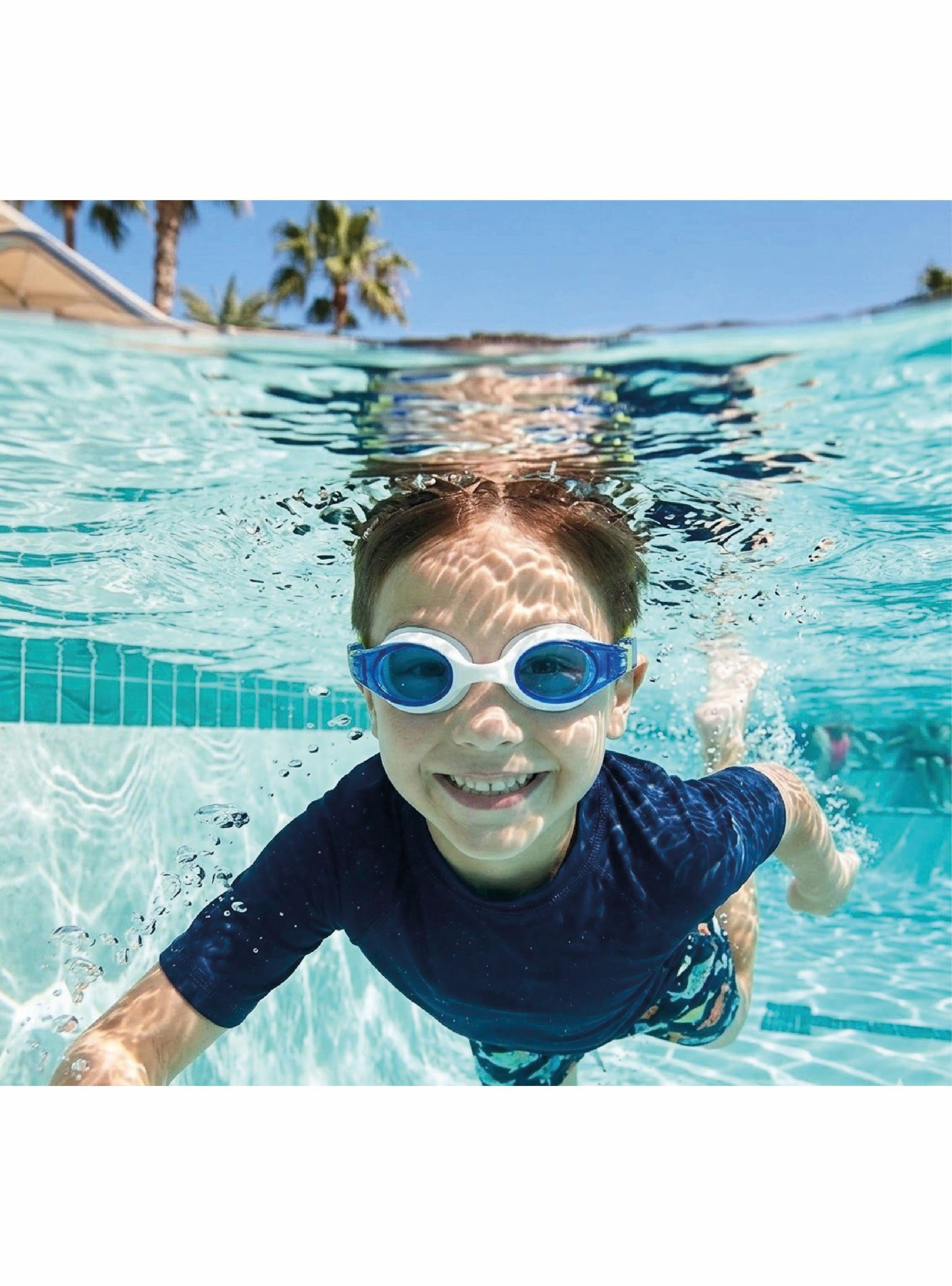 Lentes Agua Niños +3 años Color Azul-2
