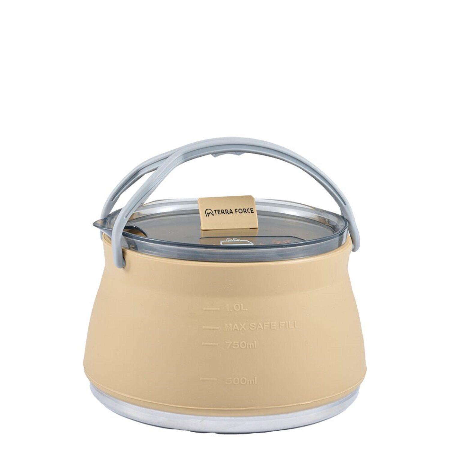 Olla Camping Plegable Silicona 1 L-2