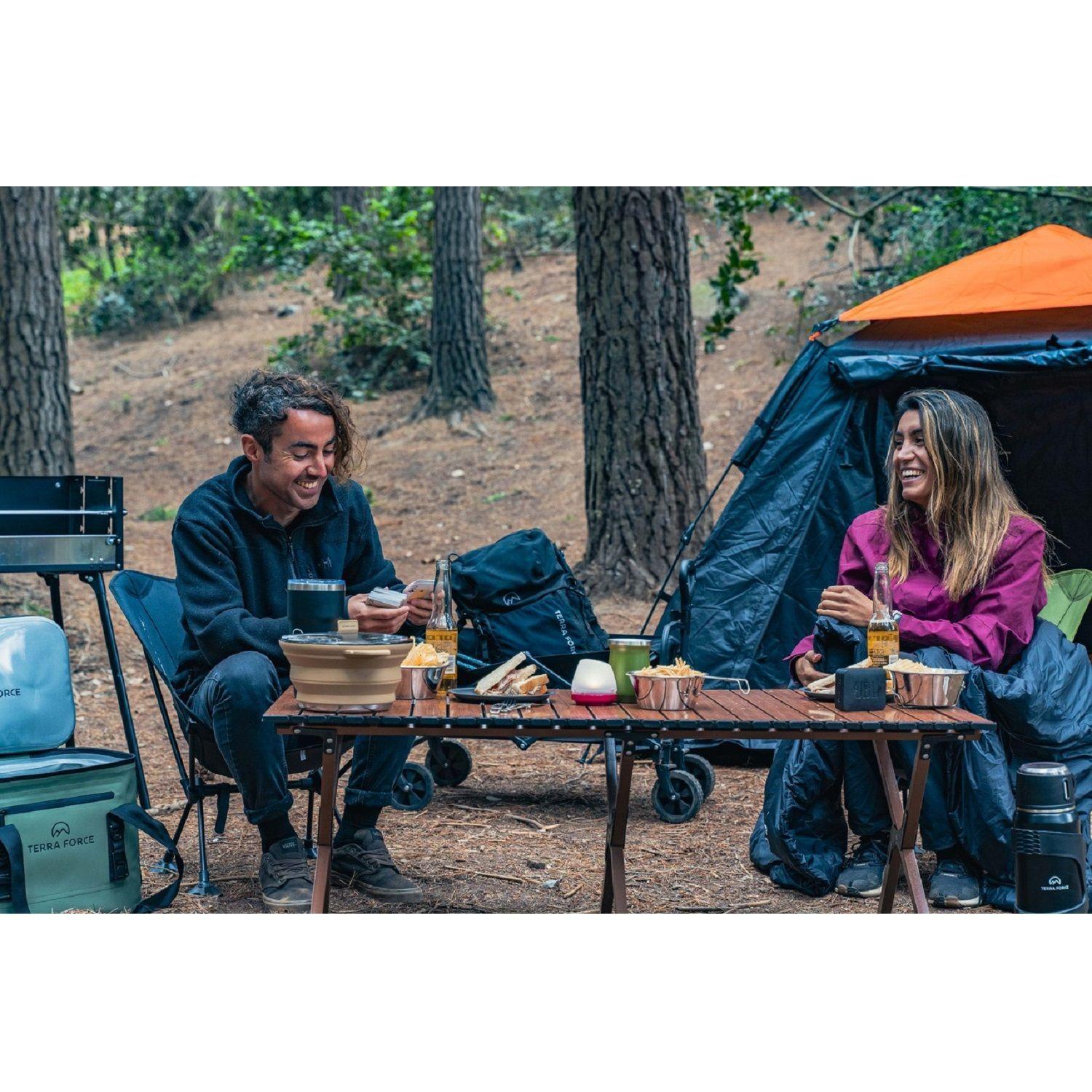 Olla Camping Plegable Silicona 1 L-7