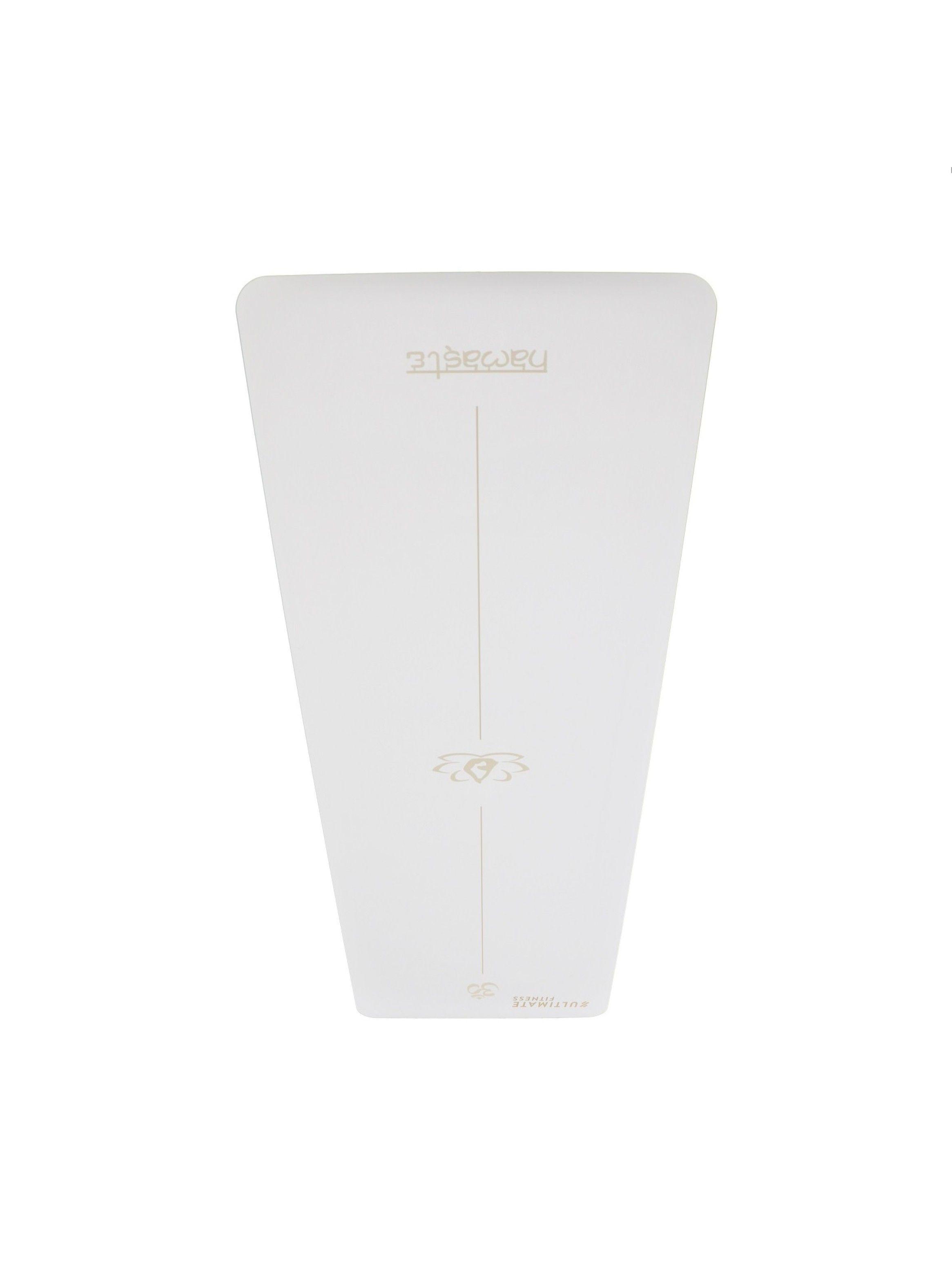 Mat de Yoga Premium PU Natural Rubber 5 mm Blanco-1