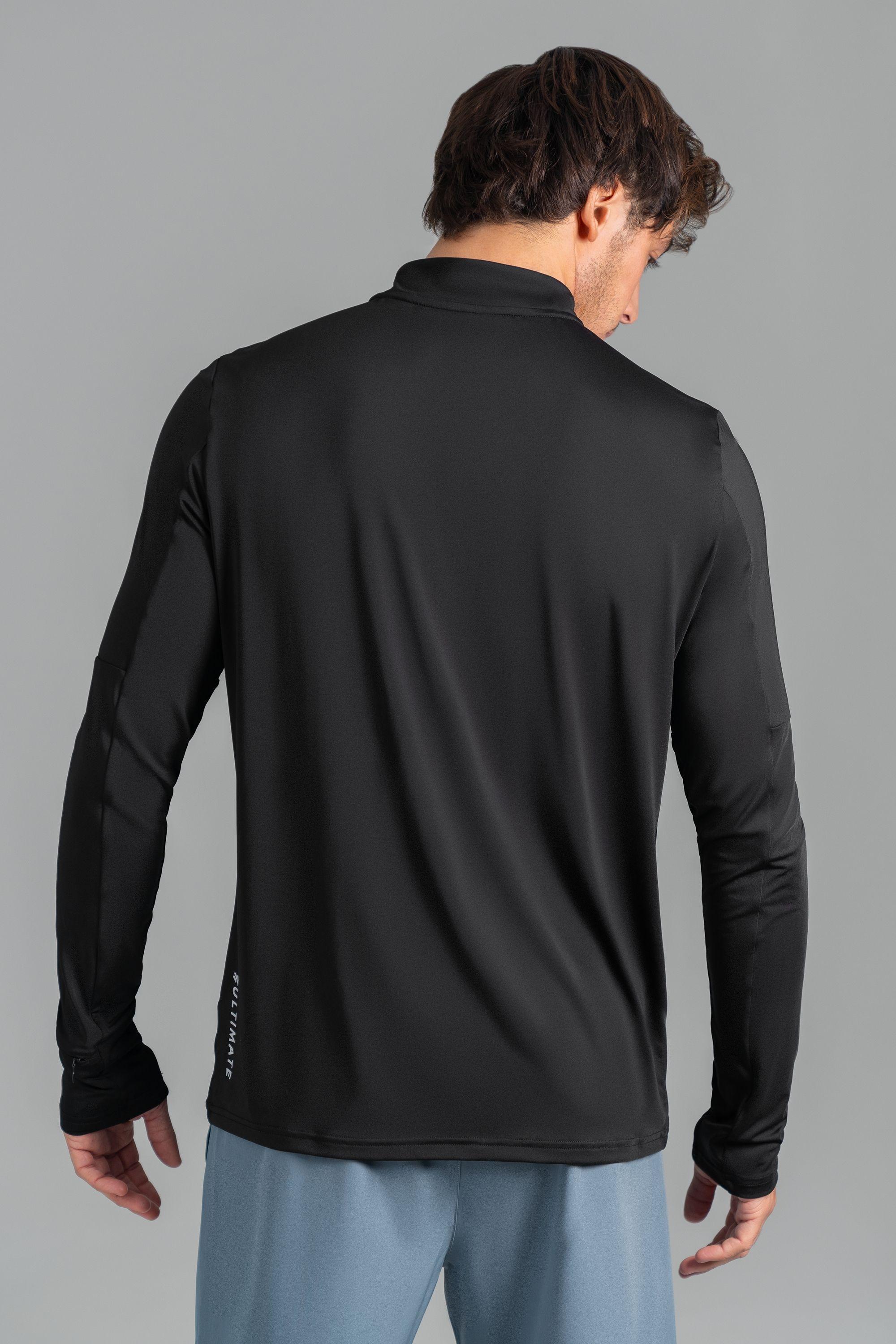 Ultimate Midi Zipper Sport Hombre Black Onyx-1