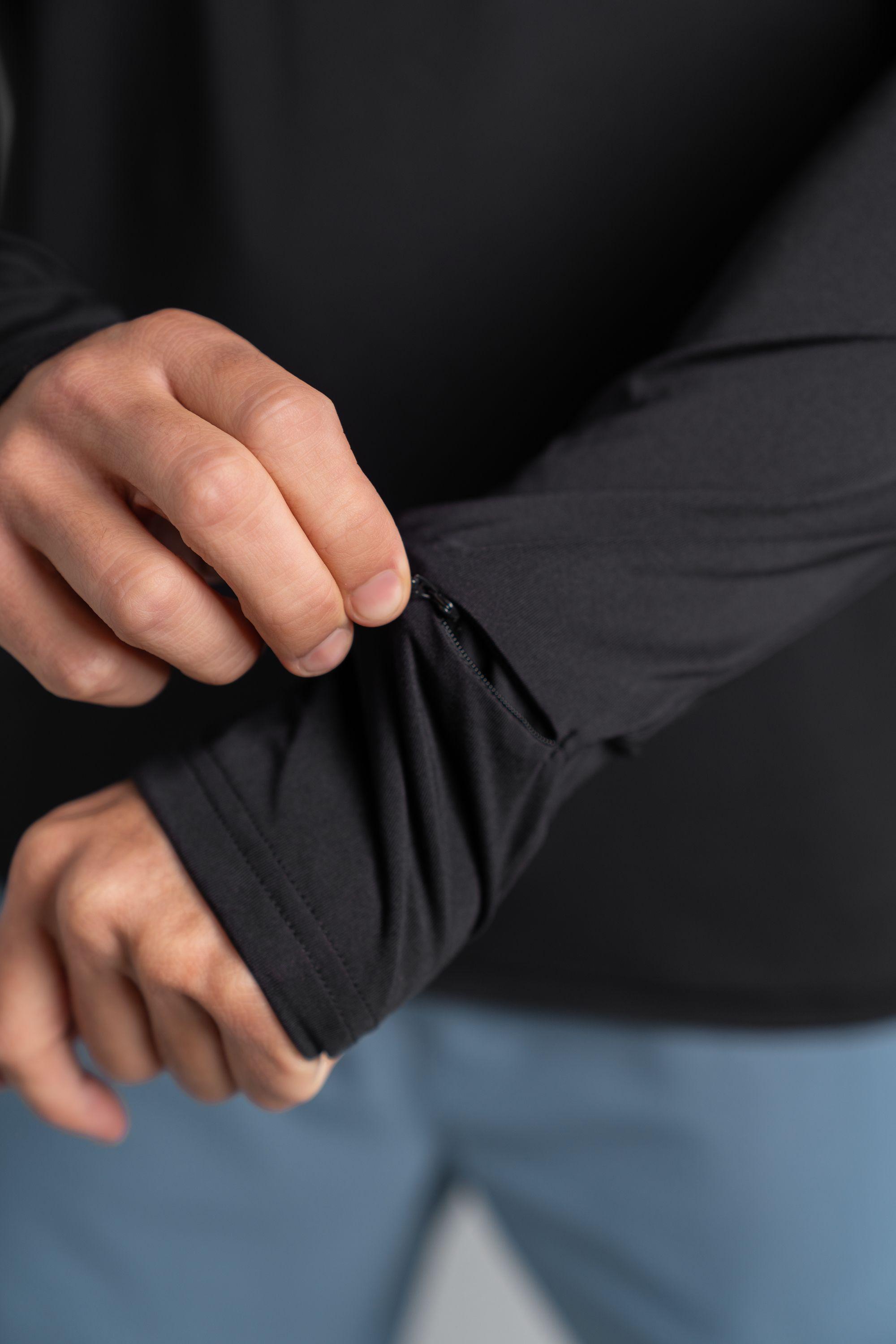 Ultimate Midi Zipper Sport Hombre Black Onyx-2