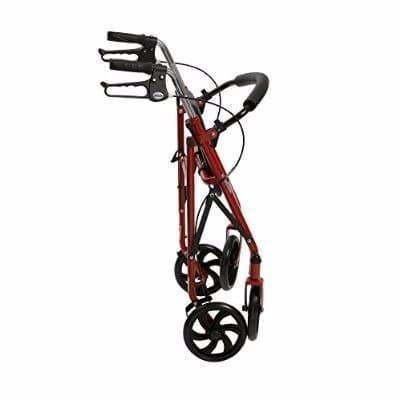 Andador 4 Ruedas Canasto y Asiento-2