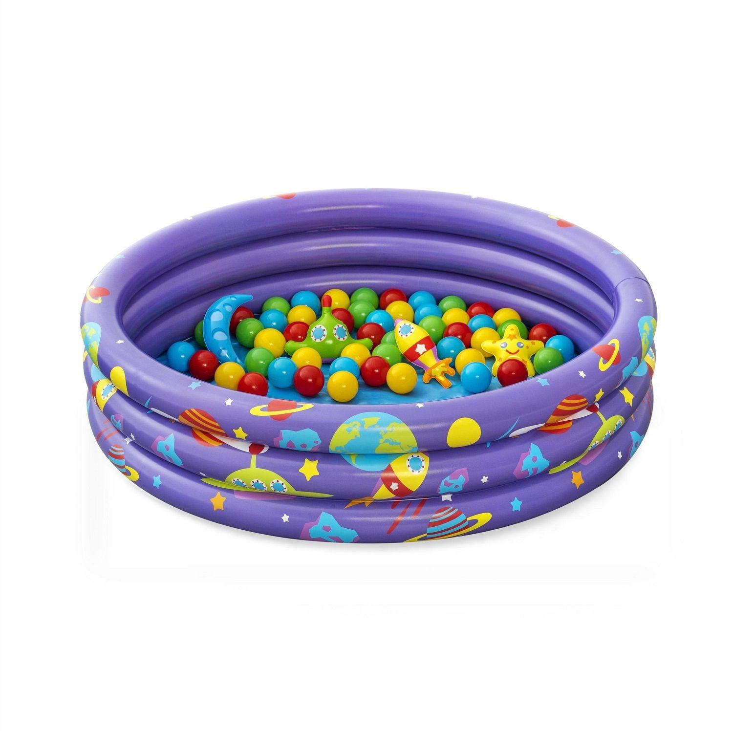 Piscina Pelotas Sorpresas Intergaláctica 102 x 25 cm-0