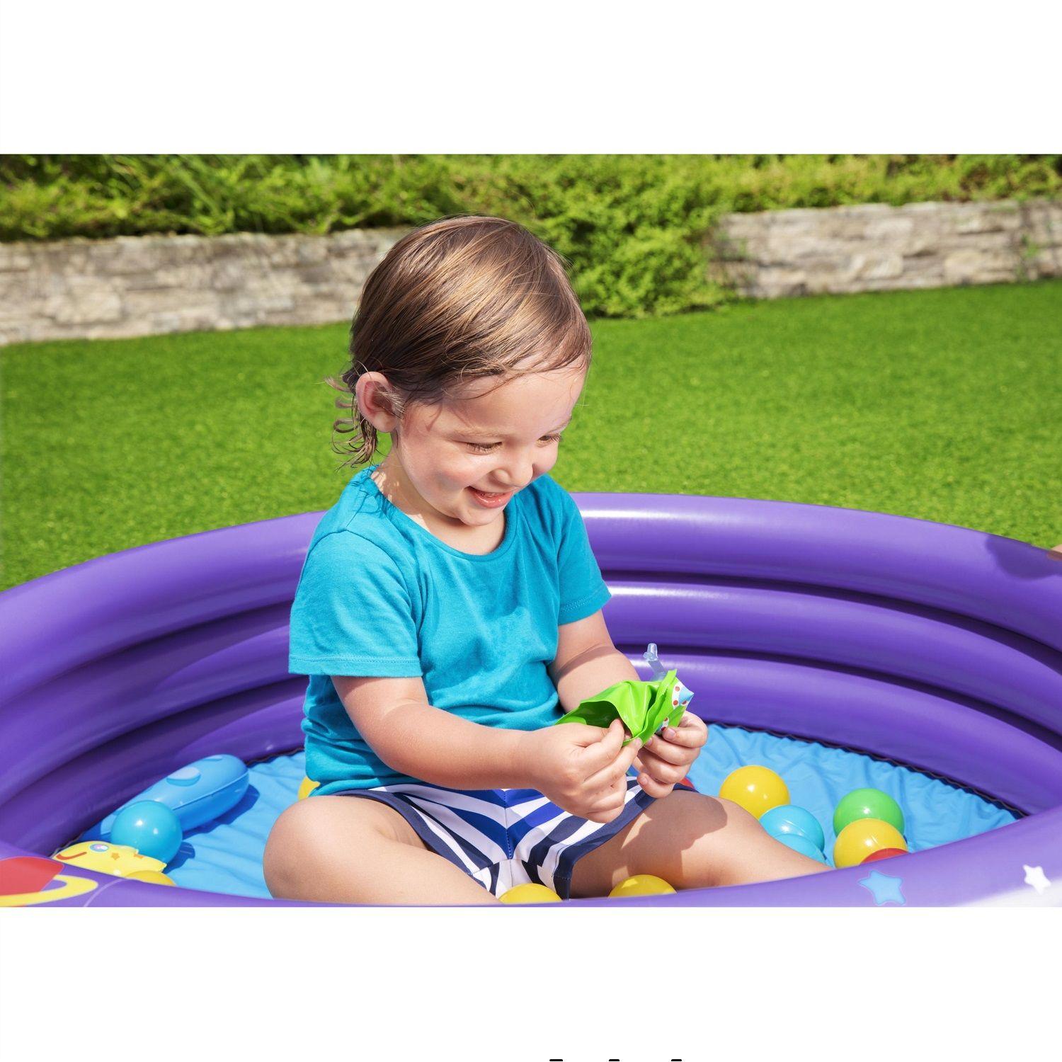 Piscina Pelotas Sorpresas Intergaláctica 102 x 25 cm-4