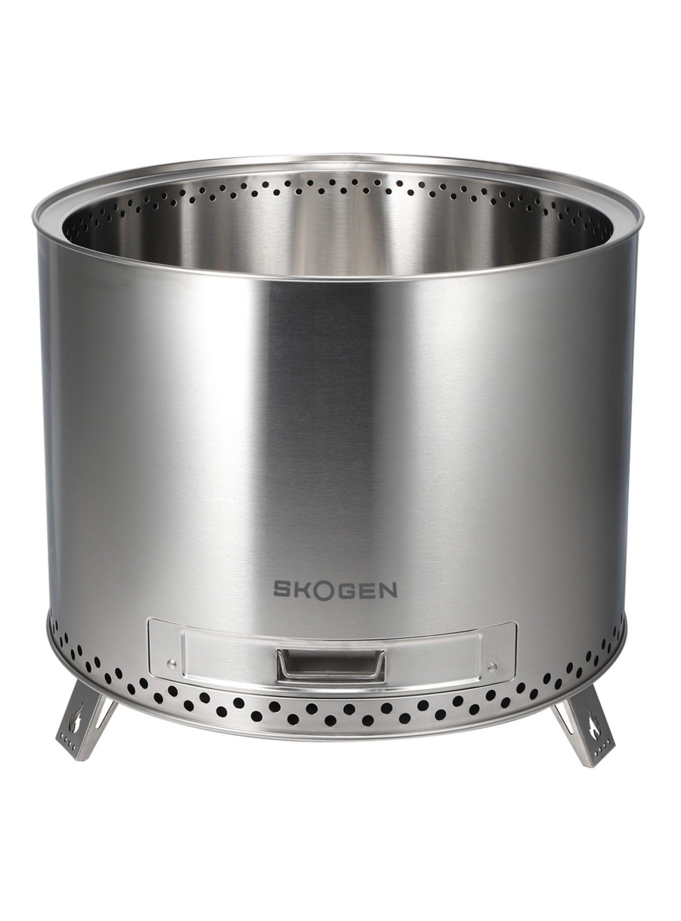 Fogón Brasero sin Humo Redondo Portátil 50 cm – Krets-3