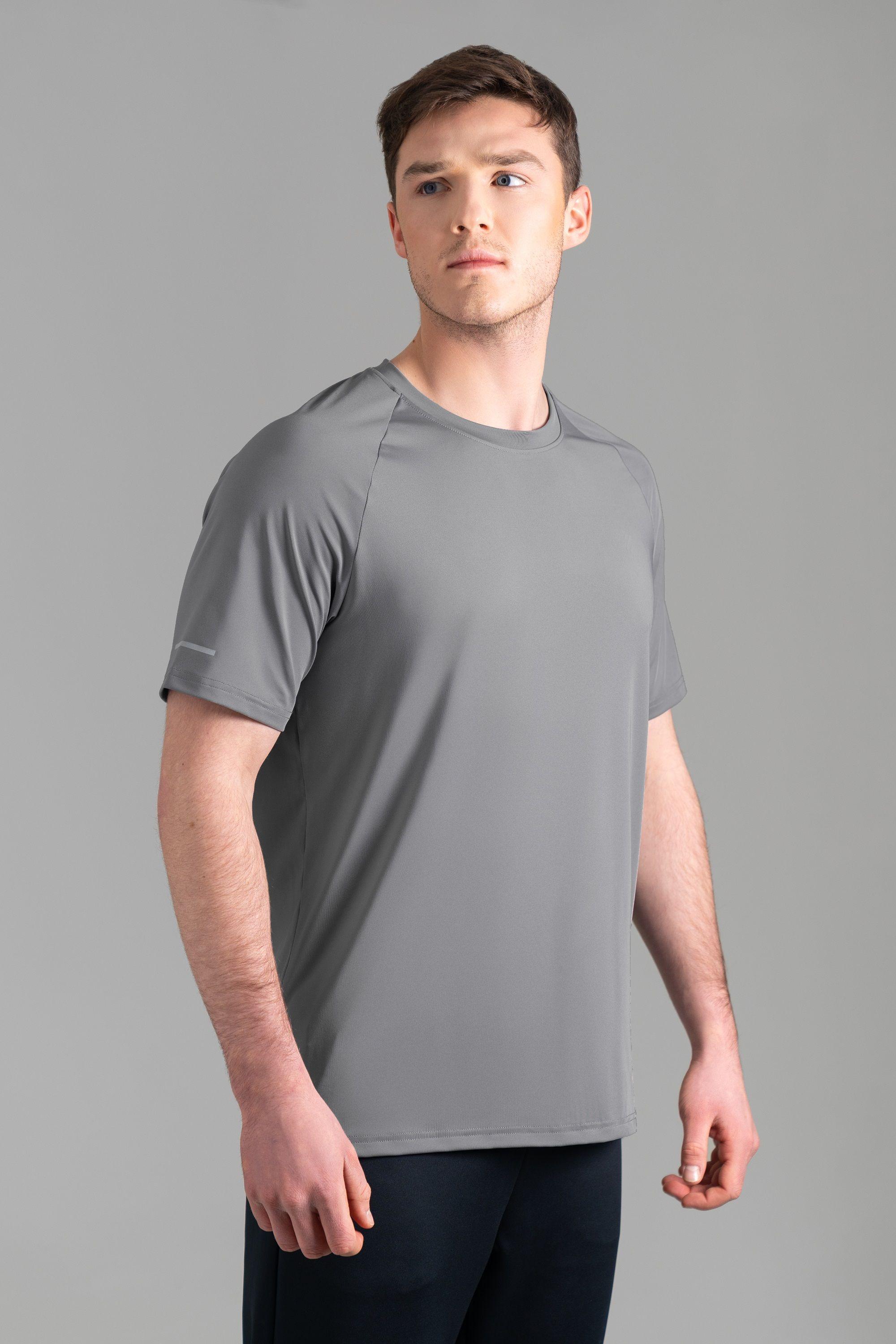 Ultimate Polera MC Raglan Sport Hombre Silver-0