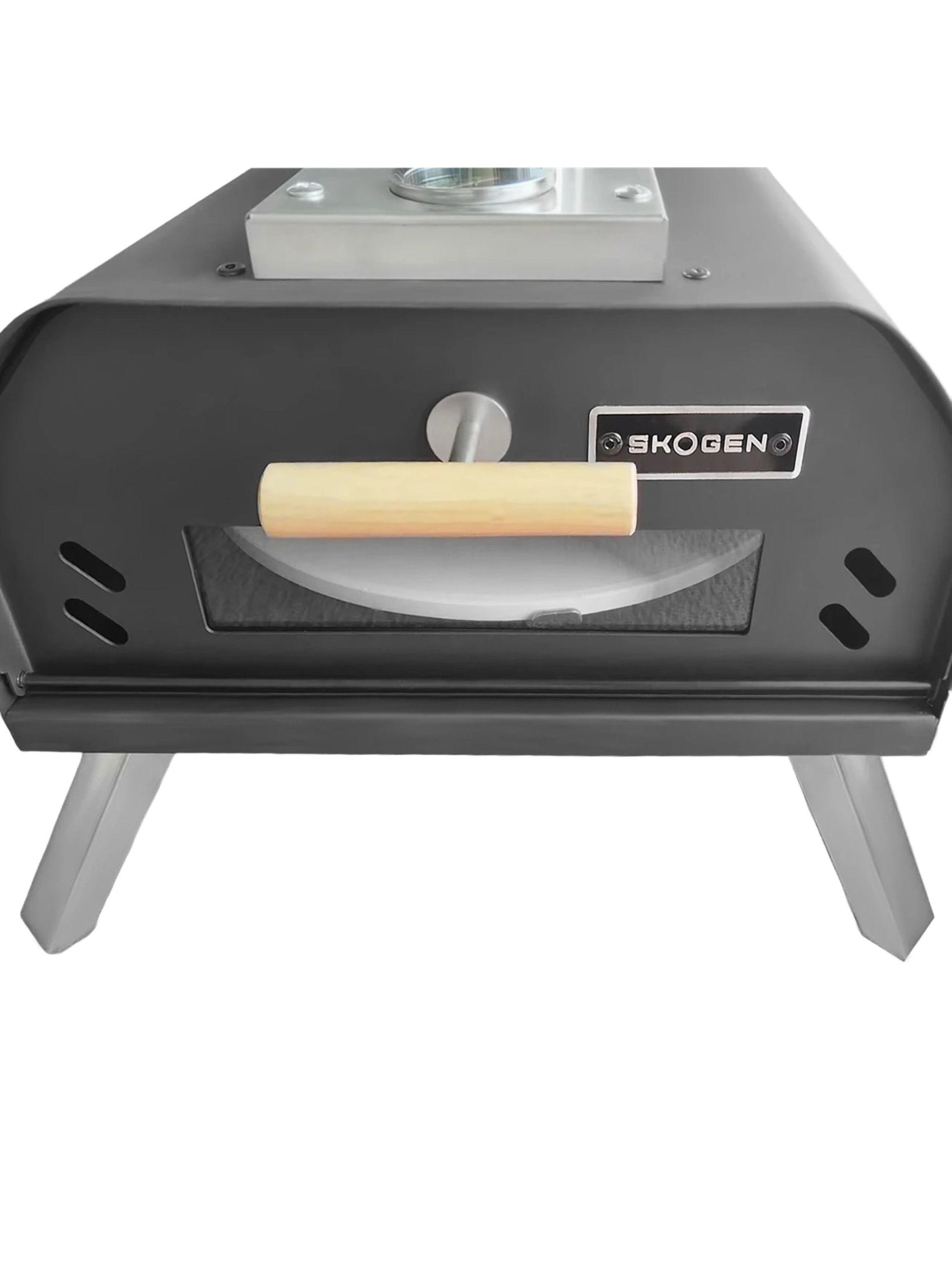 Horno de Pizza a Pellet 12" Dansa 360°-3